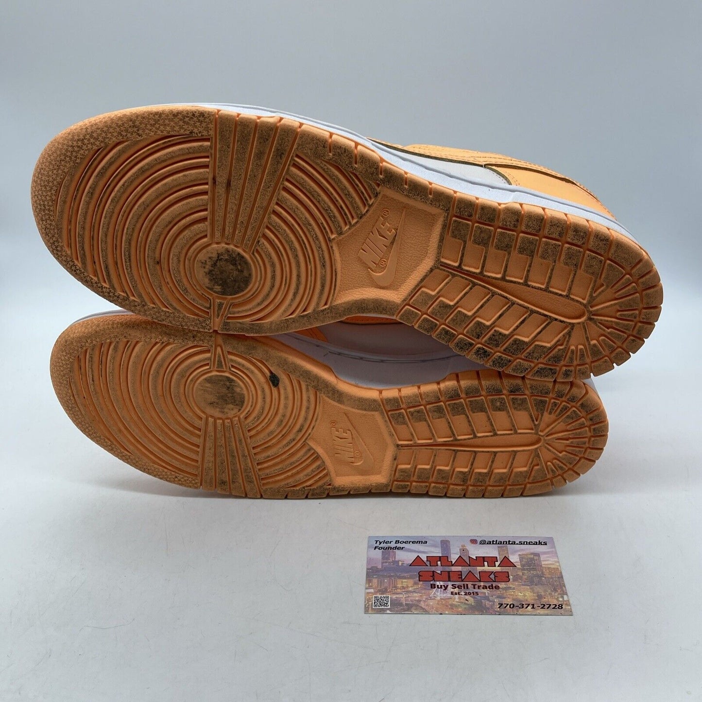 Size 9 - Nike Dunk Low Peach Cream 2022 Orange White Leather (DD1503-801)