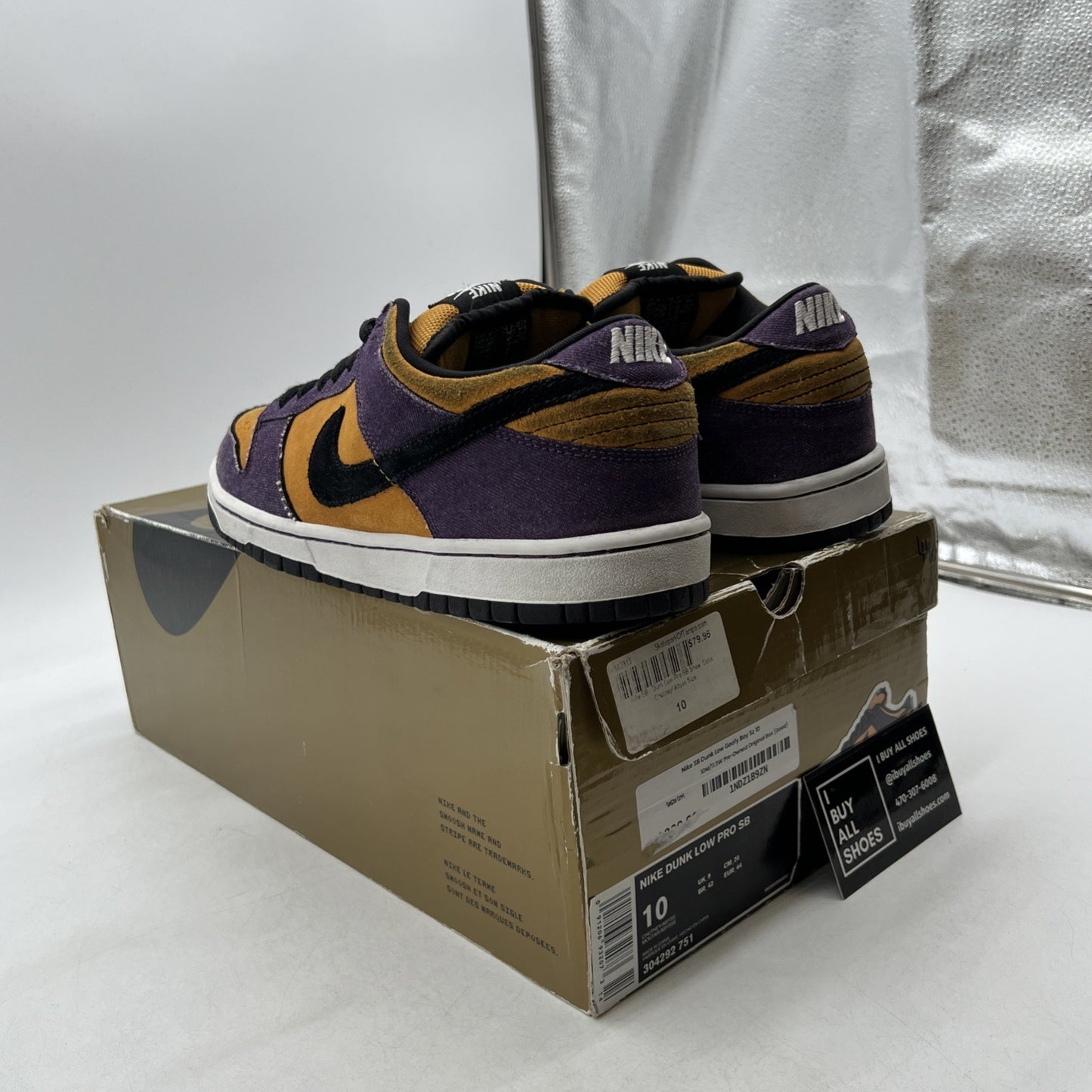 Size 10 - Nike Dunk Pro SB Low Goofy Boy (304292-751)