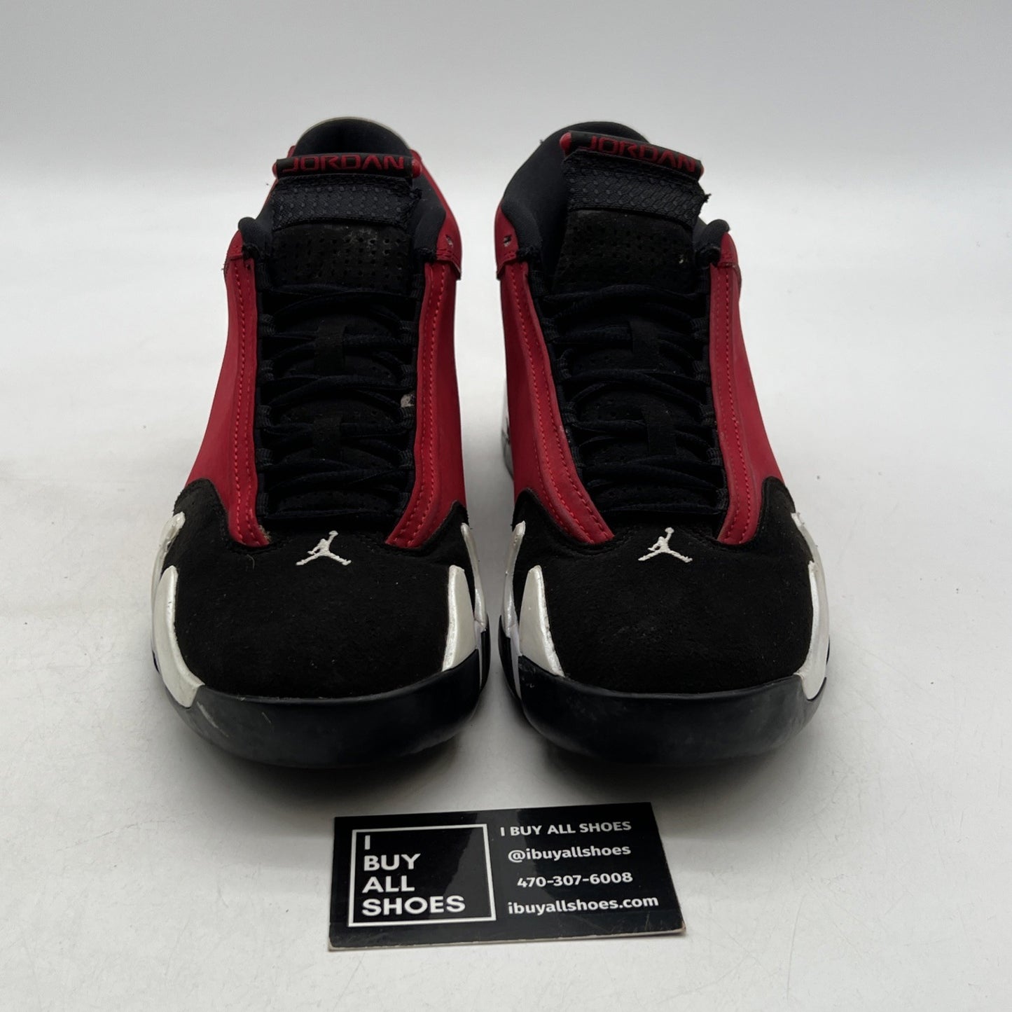 Size 8.5 - Air Jordan 14 Retro Gym Red (487471-006)