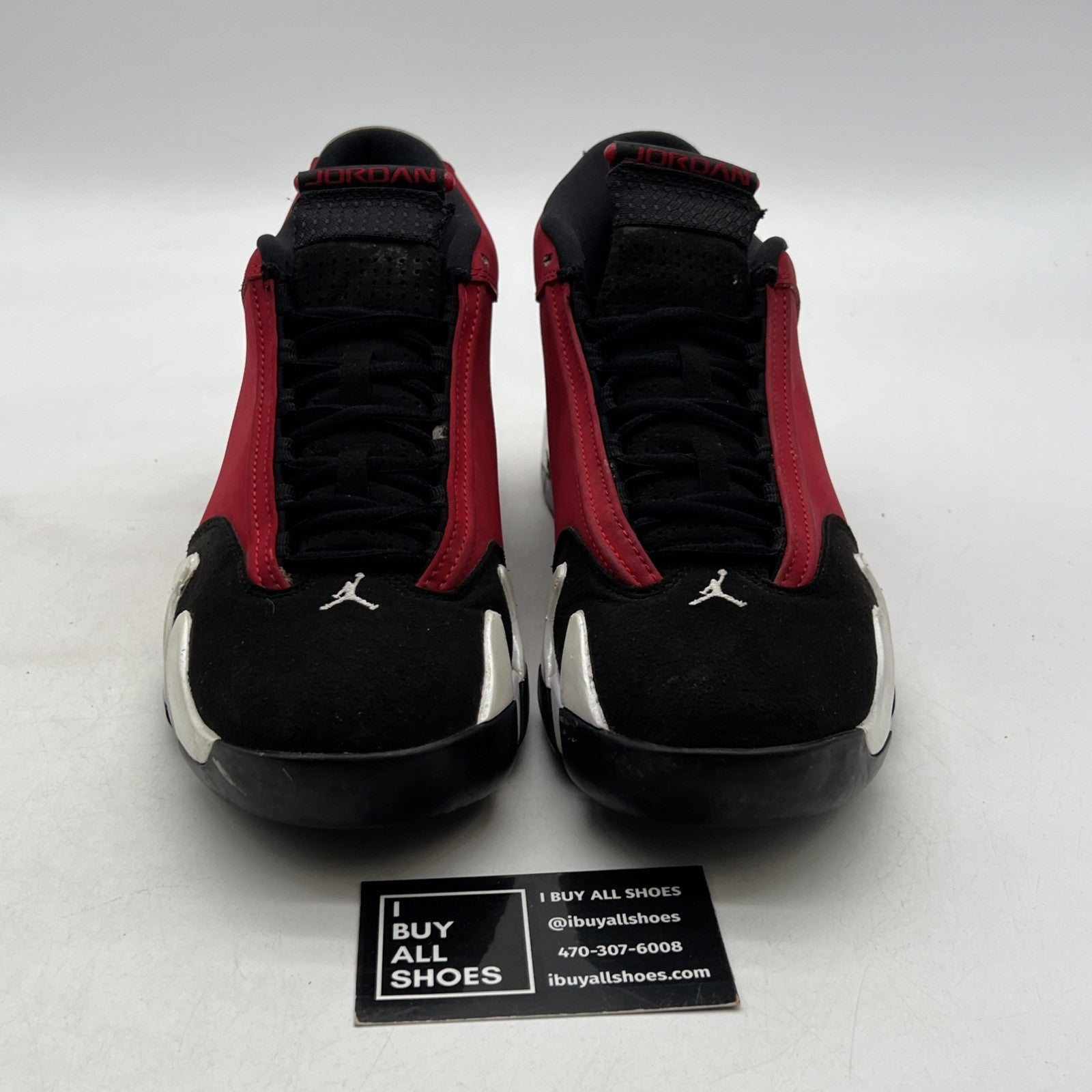Size 8.5 - Air Jordan 14 Retro Gym Red (487471-006)