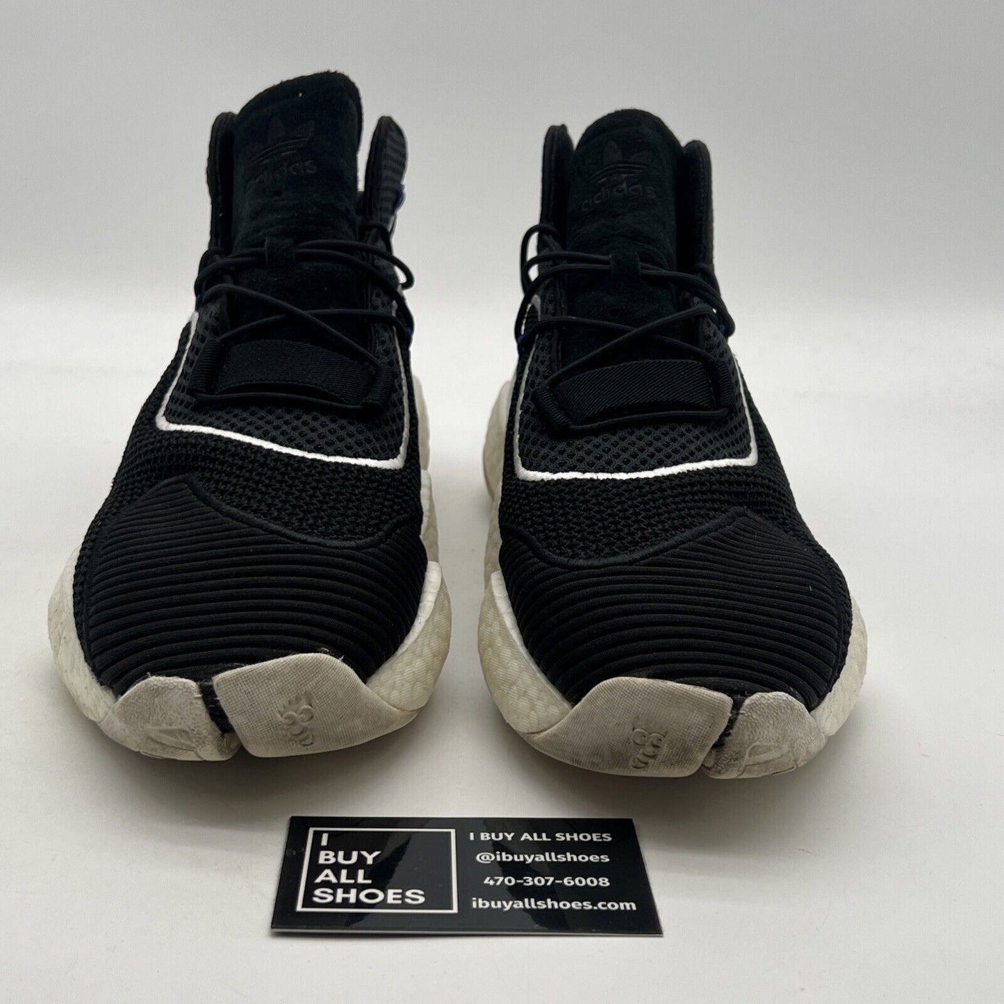 Size 13 - adidas Crazy BYW LVL 1 Black White (CQ0991)