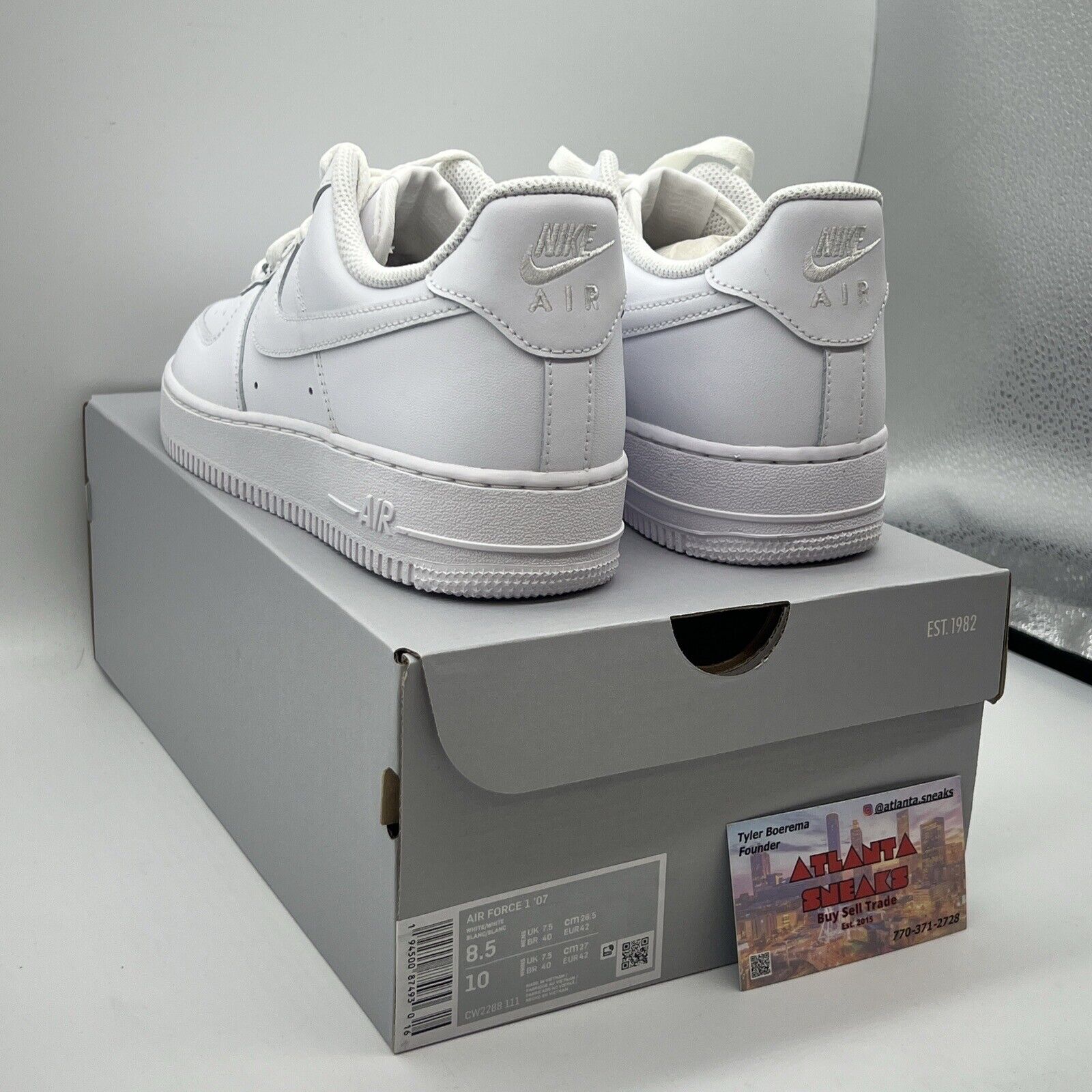 Nike Air Force 1 White Men's Shoe