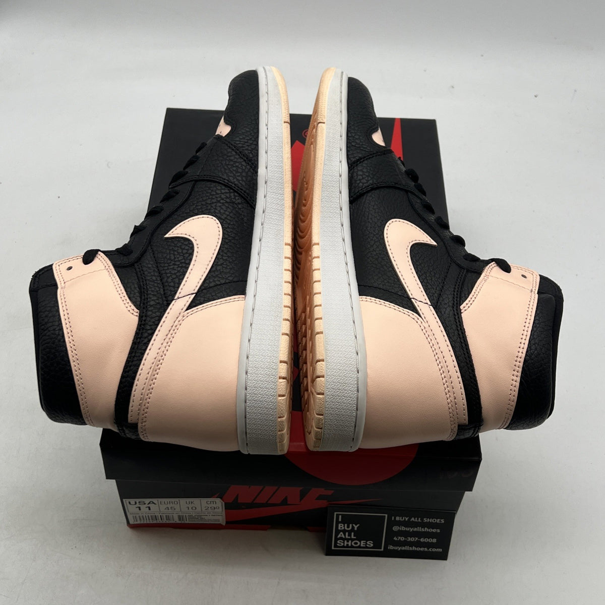 Size 11 - Air Jordan 1 Retro OG High Crimson Tint (555088-081)