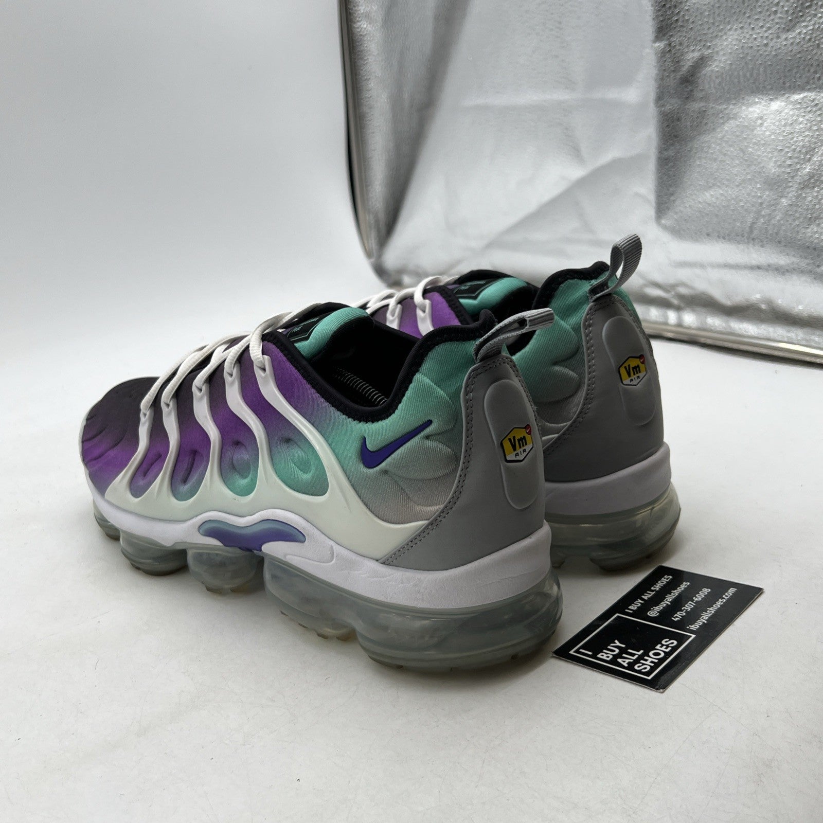Size 13 - Nike Air VaporMax Plus Grape (924453-101)