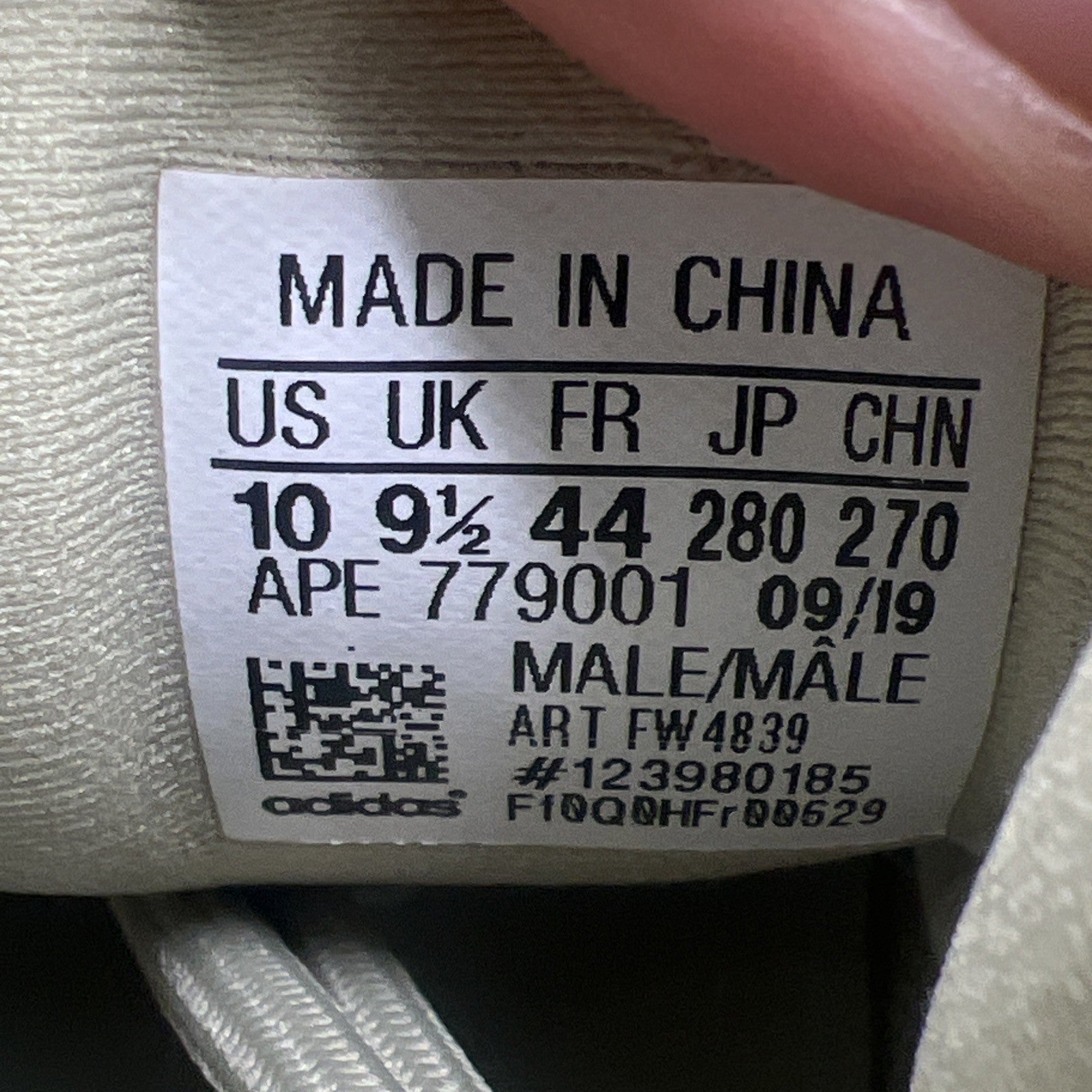Size 10 - Adidas Yeezy 500 Stone (FW4839)