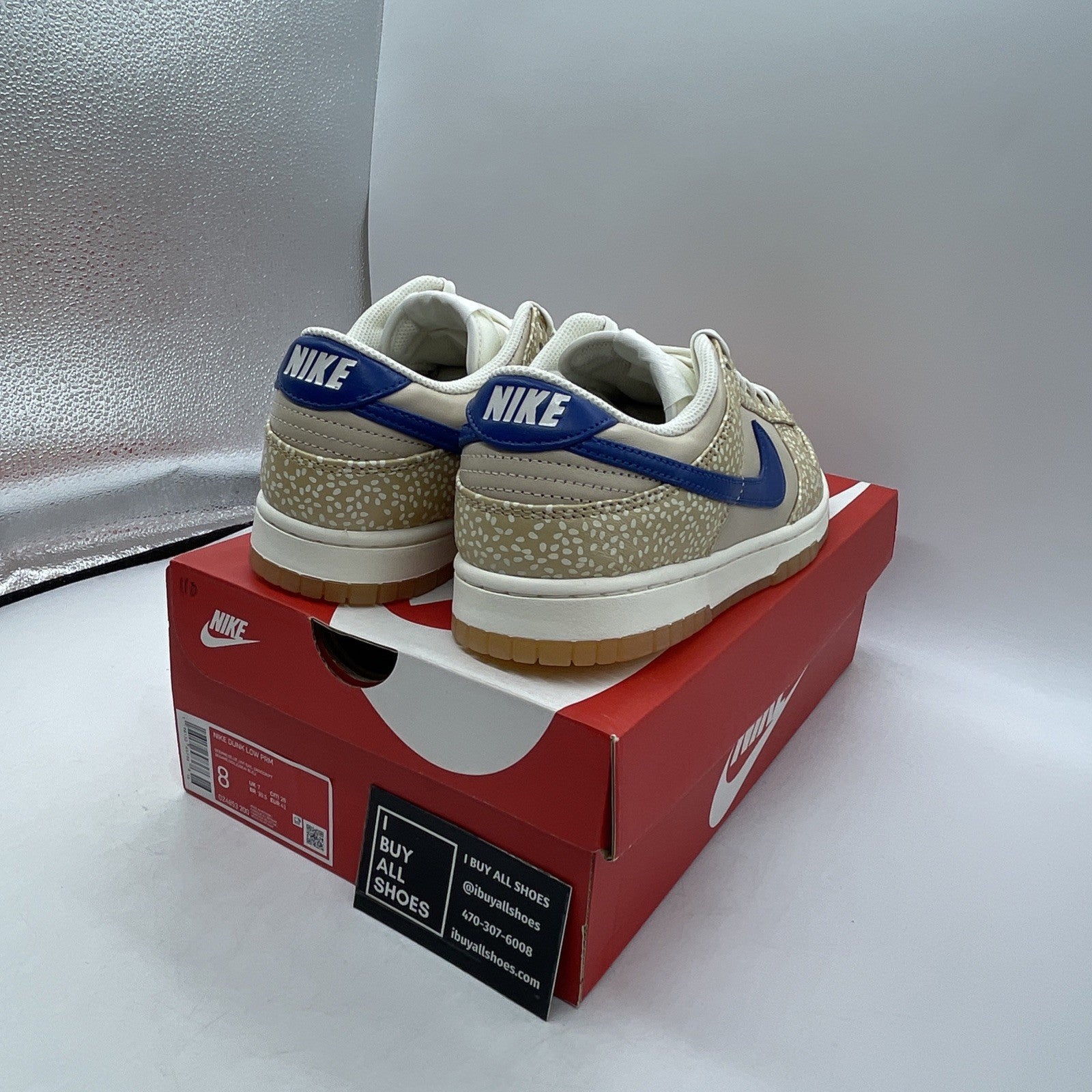 Size 8 - Nike Dunk Low Premium Montreal Bagel Sesame (DZ4853-200)