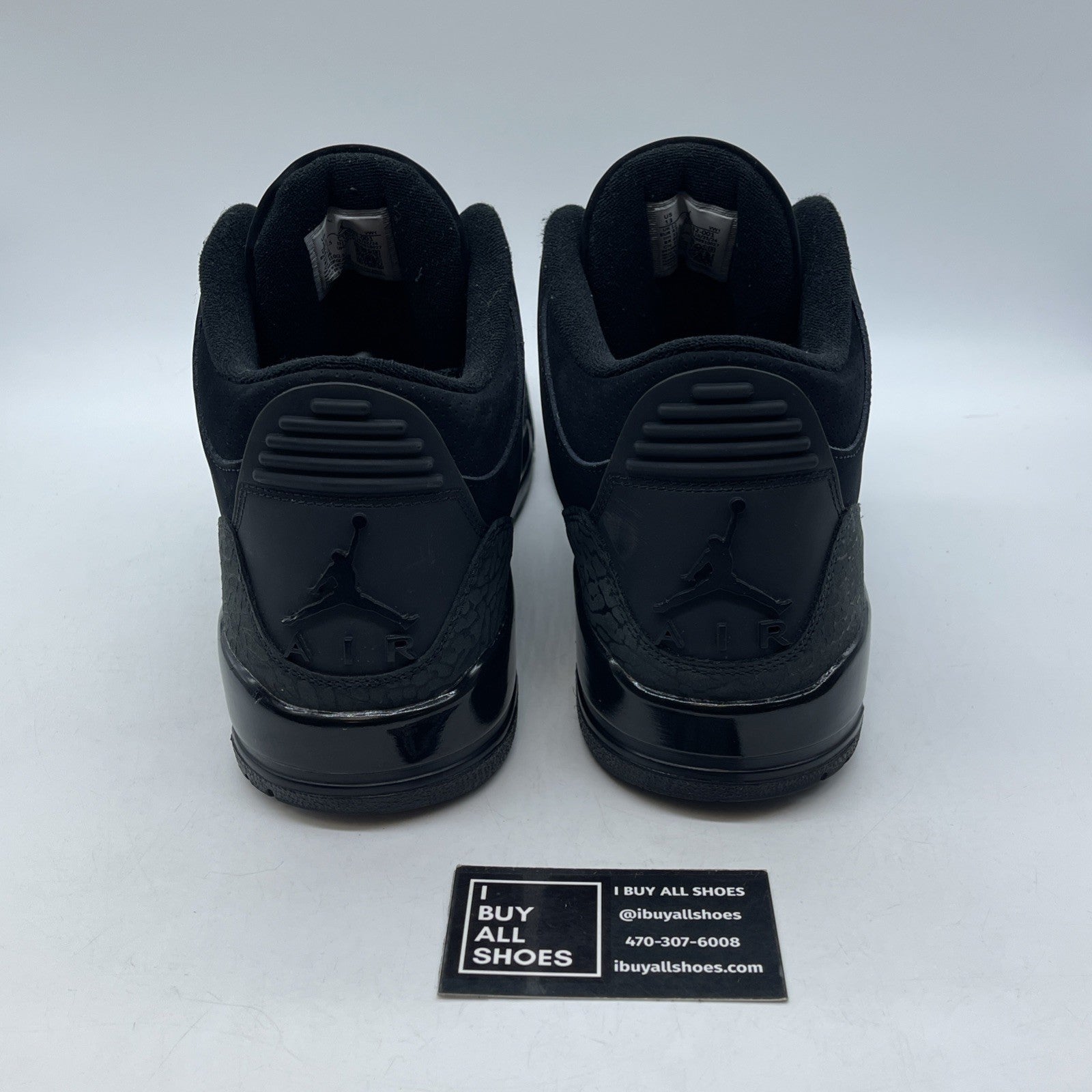 Size 13 - Air Jordan 3 Retro 2025 Black Cat Suede Leather (CT8532-001)