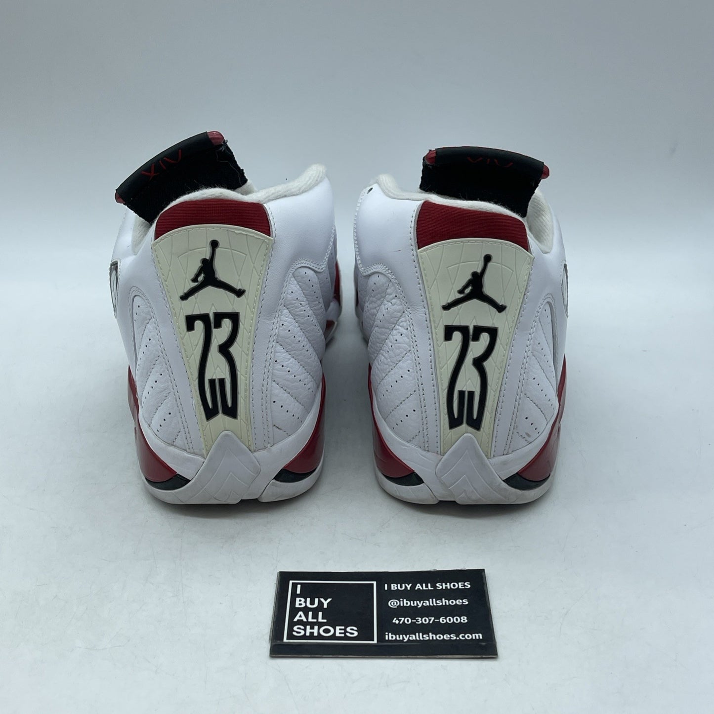 Size 11.5 - Air Jordan 14 Retro 2012 Candy Cane (487471-101)