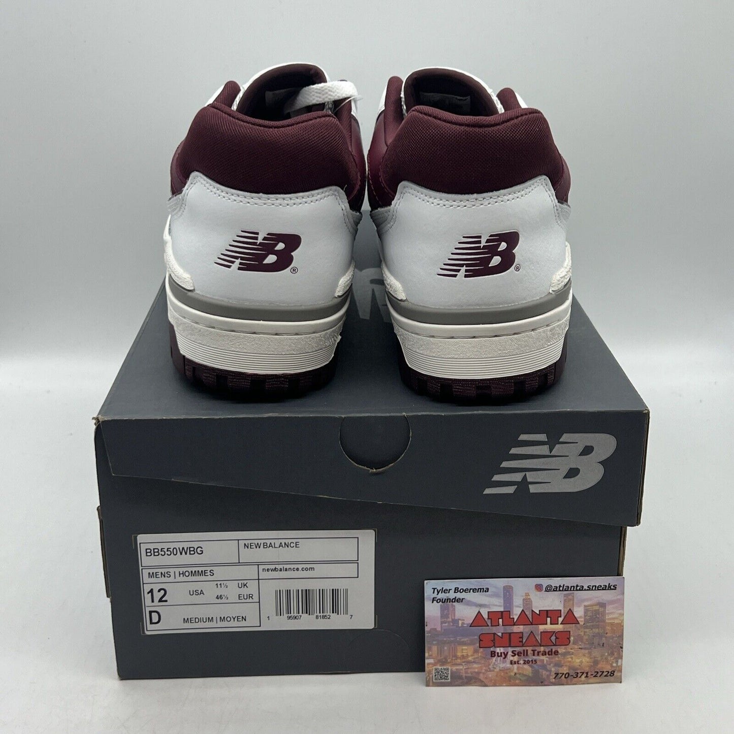 Size 12 - New Balance 550 Ivory 2022 Brand New Og All