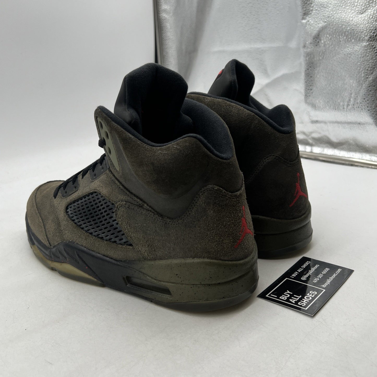 Size 12 - Air Jordan 5 Retro Fear (626971-350)