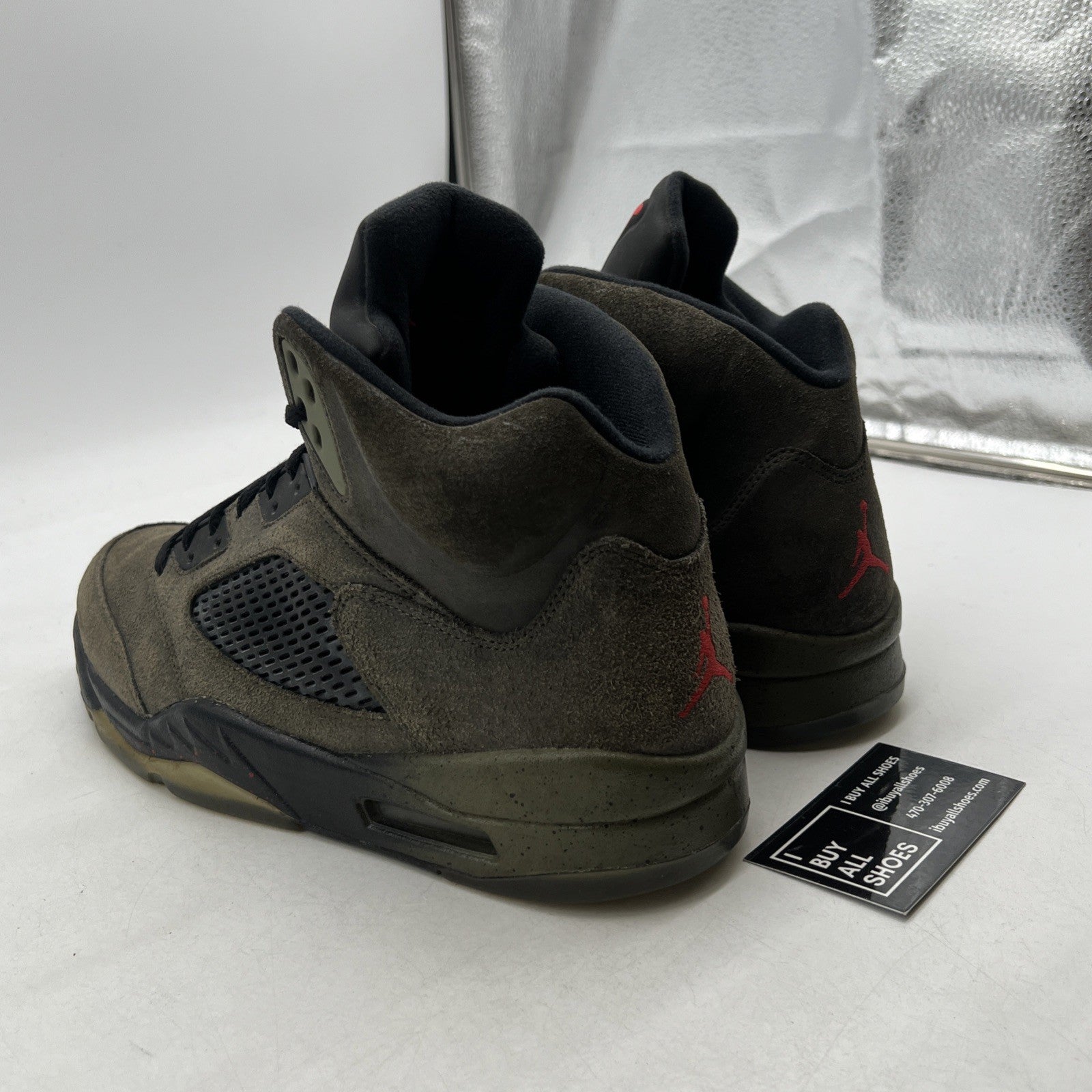Size 12 - Air Jordan 5 Retro Fear (626971-350)