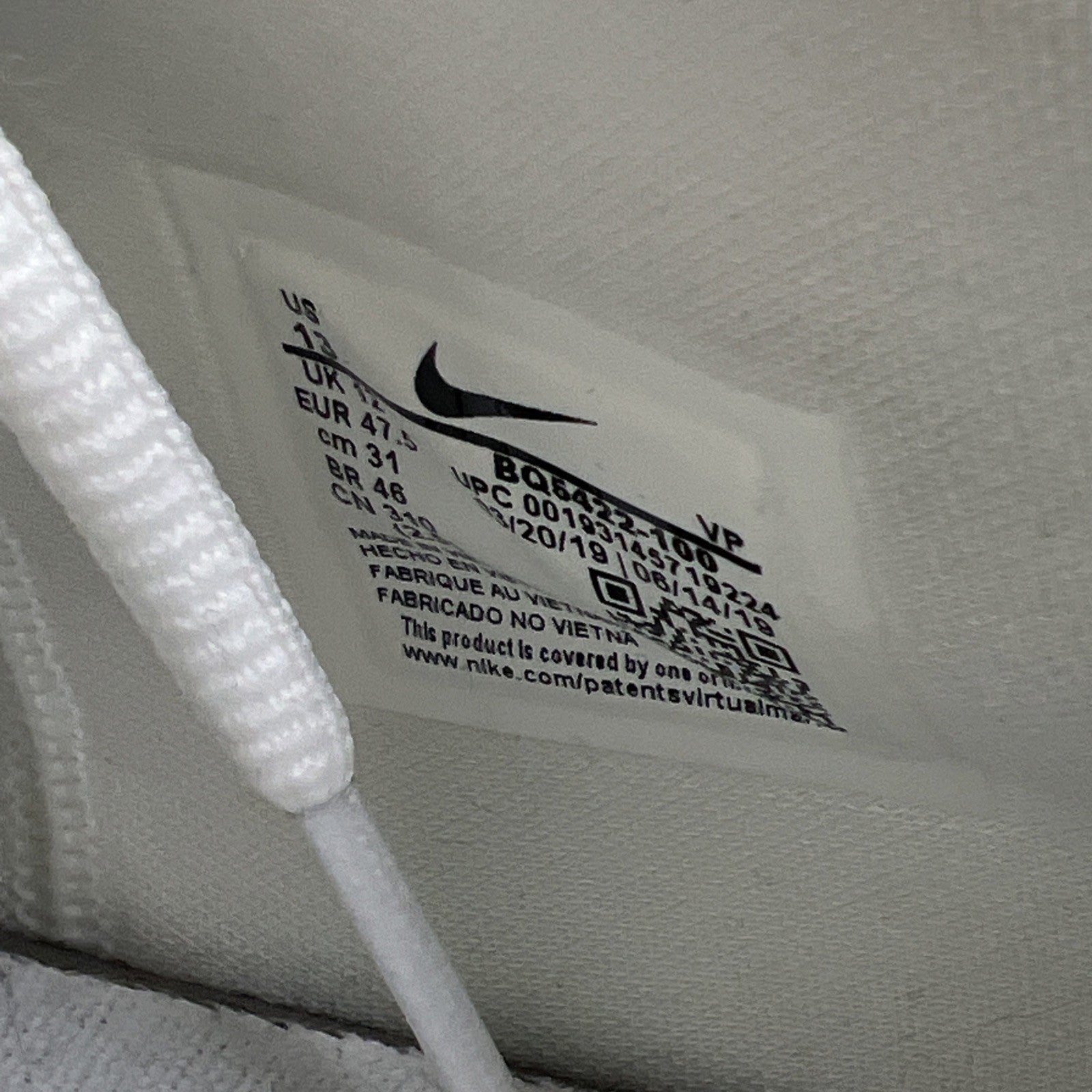 Size 13 - Nike Zoom Freak 1 Roses (BQ5422-100)