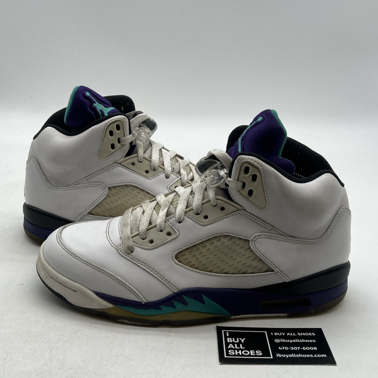Size 8.5 - Air Jordan 5 Retro Grape 2013 (136027-108)