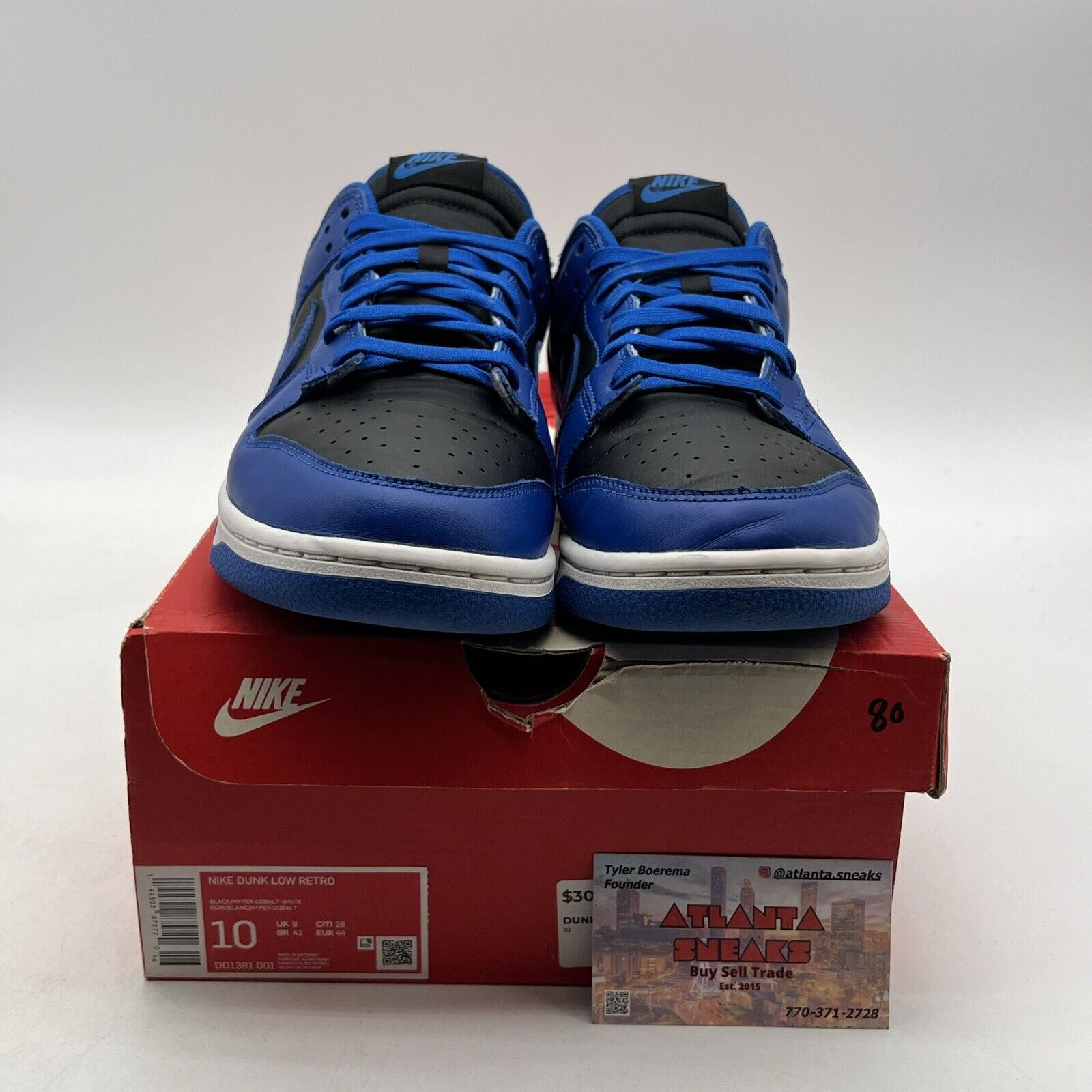 Size 10 - Nike Dunk Low Hyper Cobalt (DD1391-001)