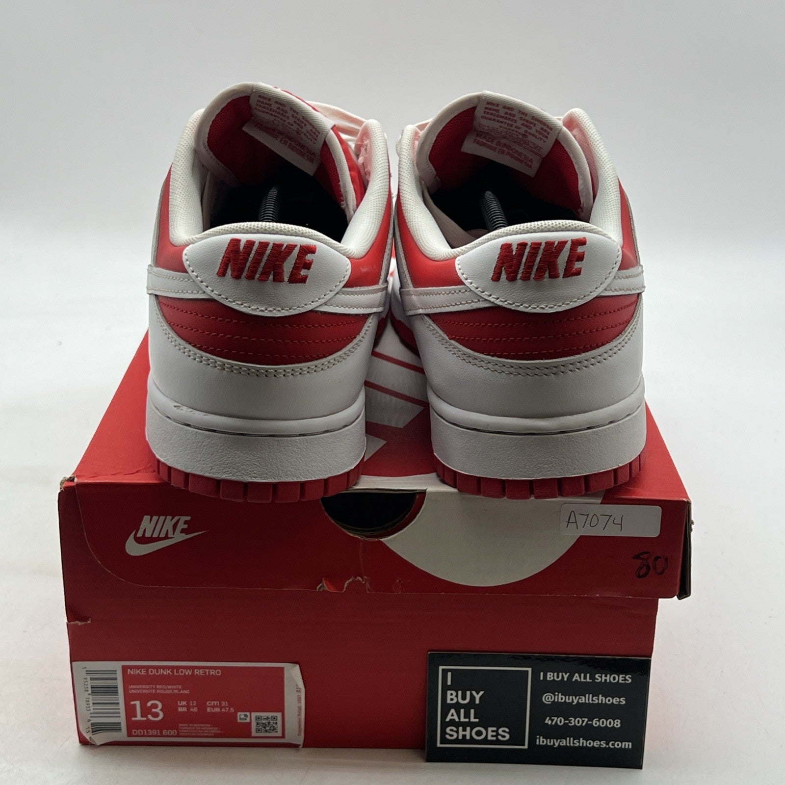 Size 13 - Nike Dunk Low Championship Red (DD1391-600)