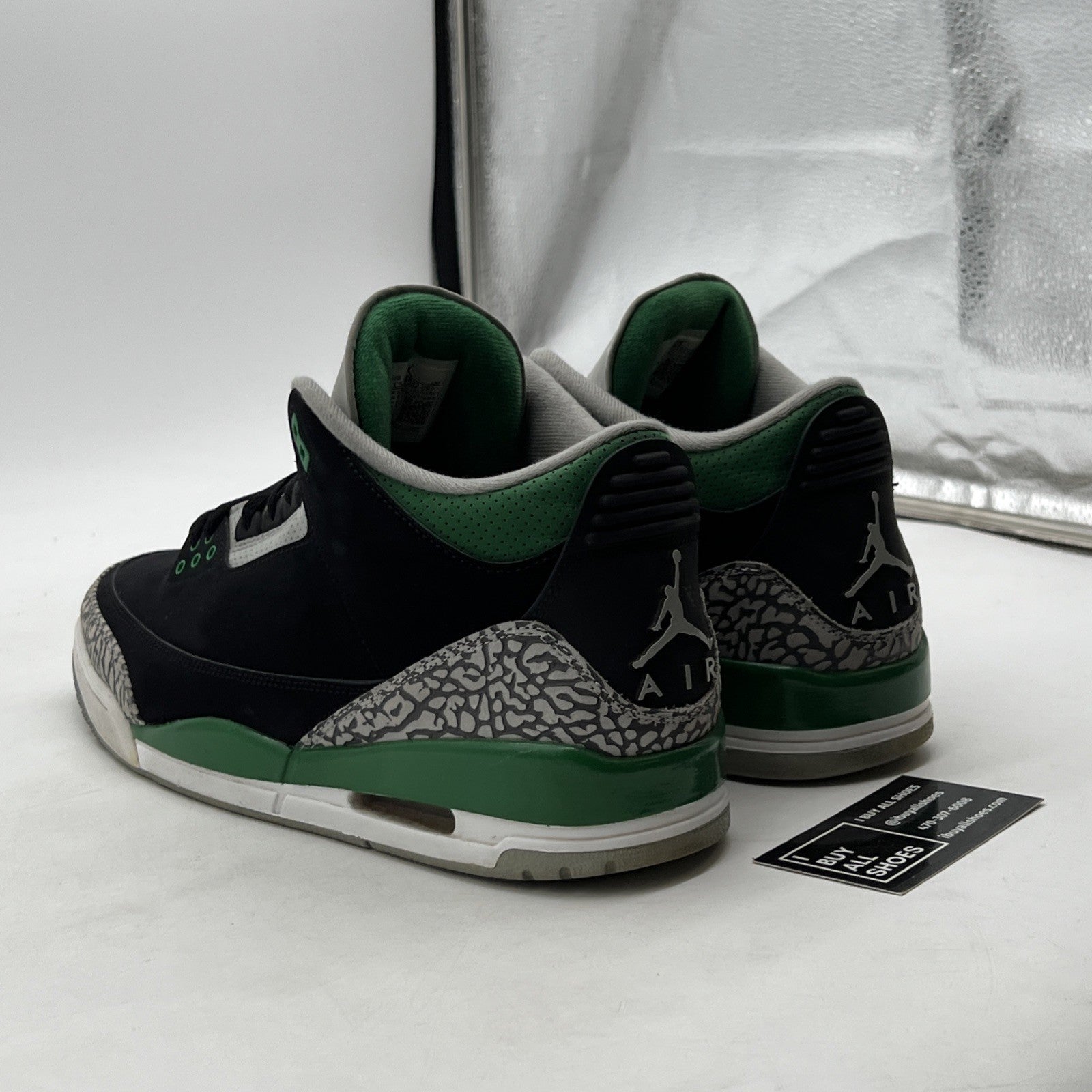 Size 11.5 - Air Jordan 3 Retro Mid Pine Green (CT8532-030)