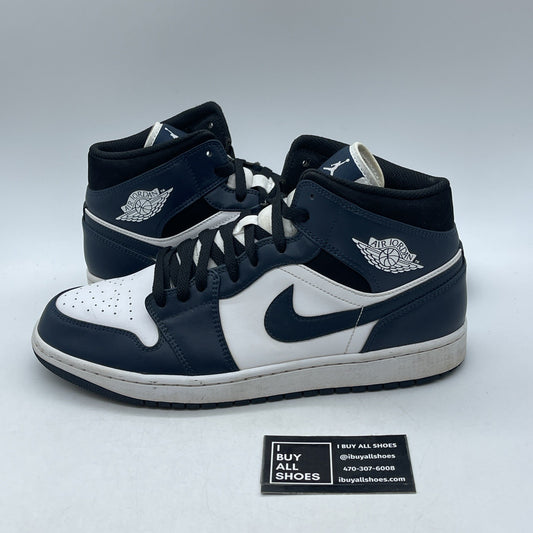 Size 12 - Air Jordan 1 Mid Armory Navy (554724-411)