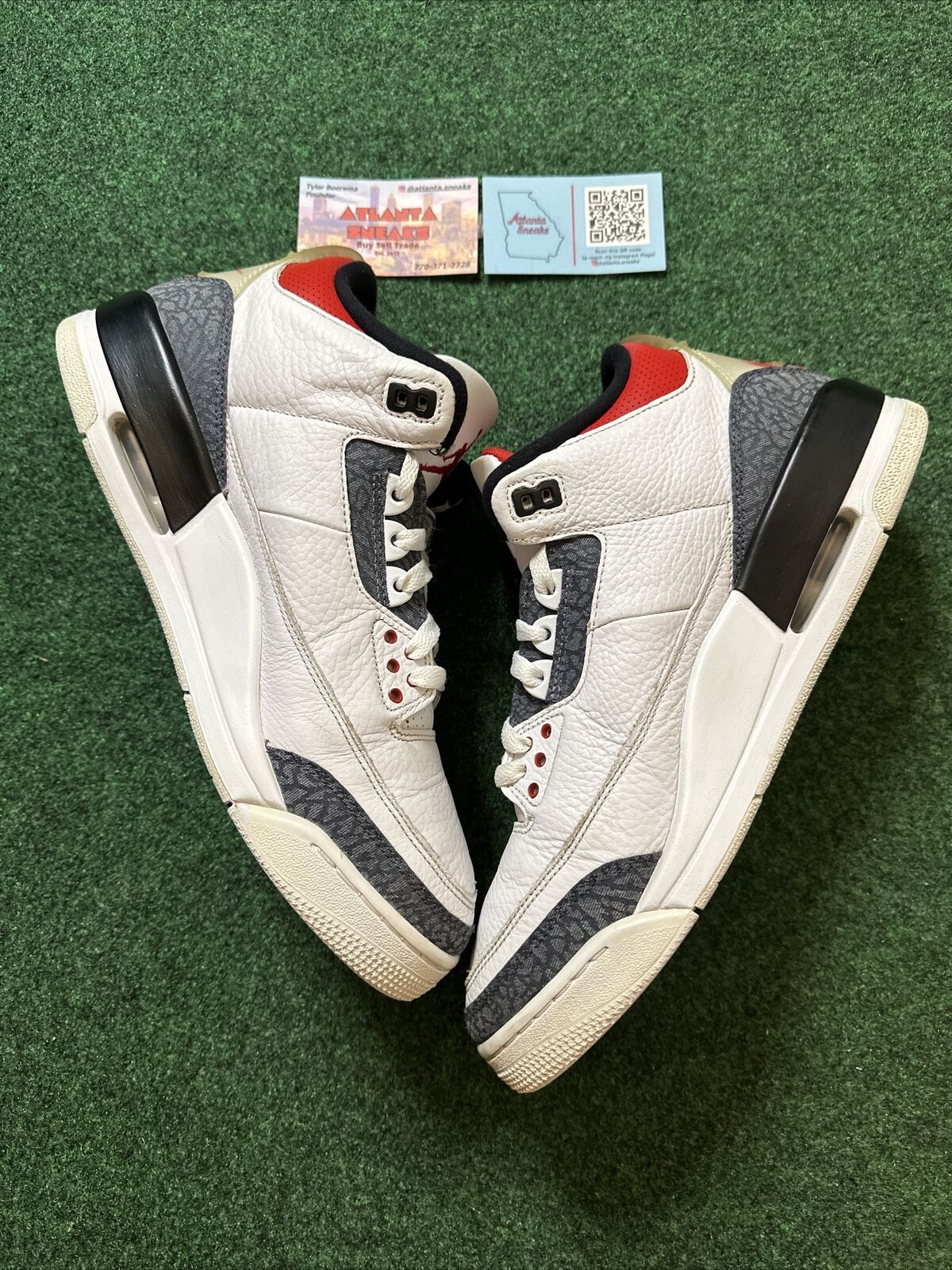 Size 12 - Jordan 3 Retro Denim SE Fire Red 2020