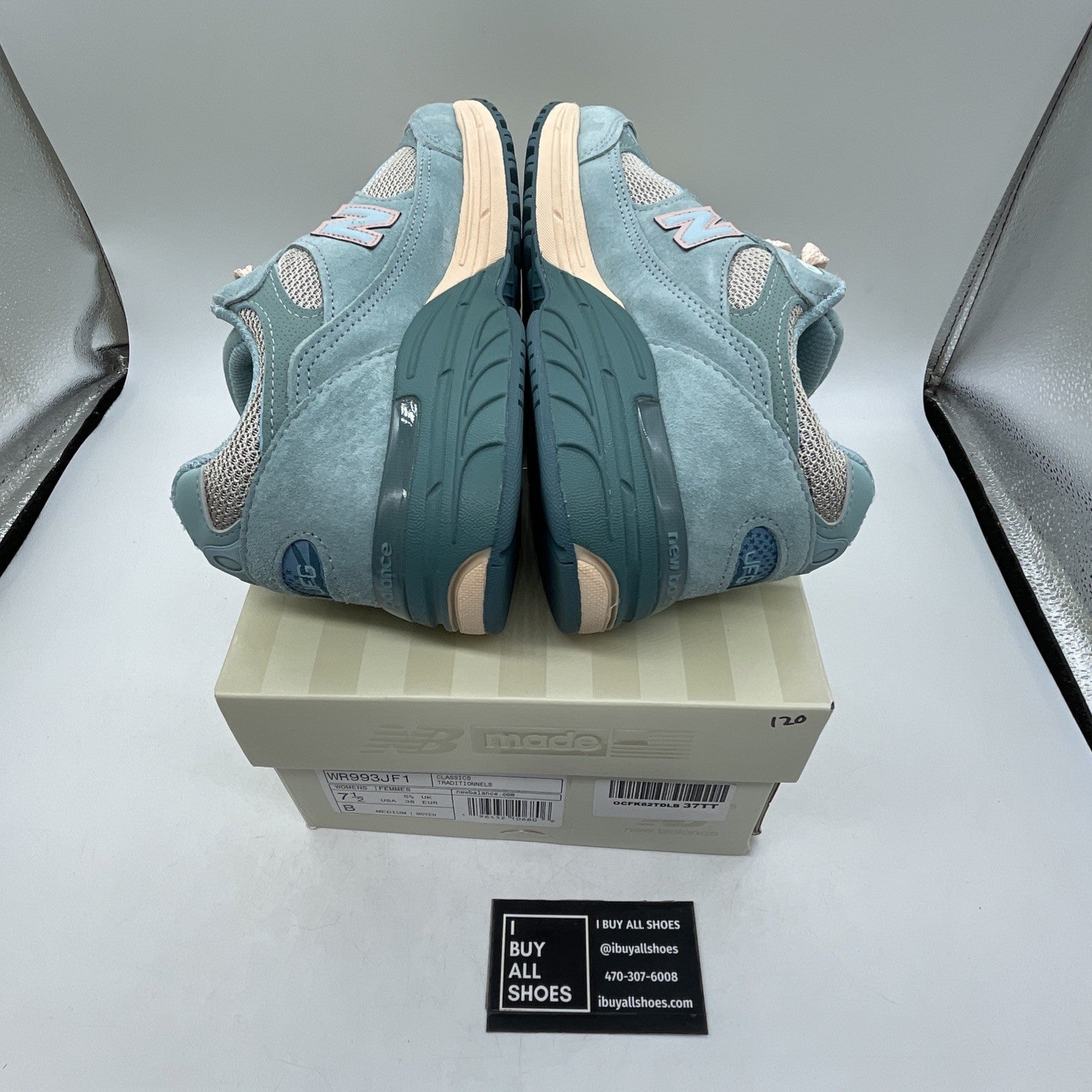 Size 7.5 - Joe Freshgoods x New Balance 993 Made in USA Performance Art  Arctic