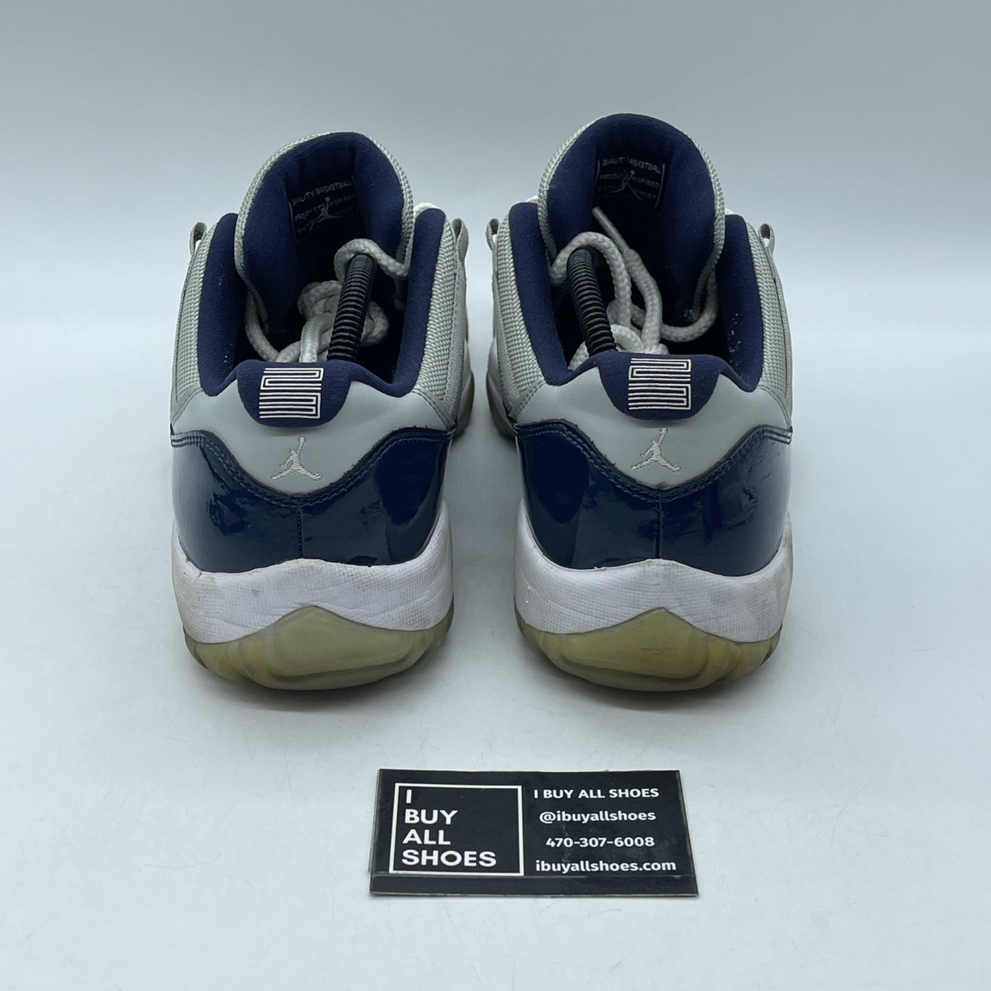 Size 10.5 - Air Jordan 11 Retro Low Georgetown (528895-007)