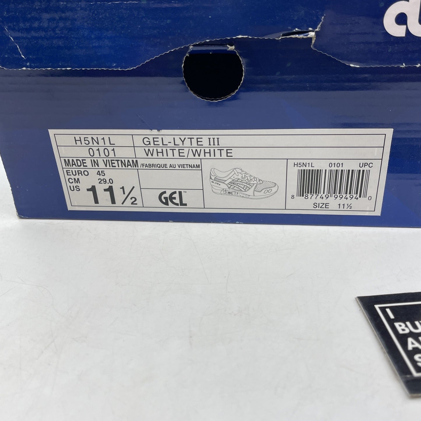 Size 11.5 - Asics Gel Lyte 3 Fresh Pack (H5N1L)