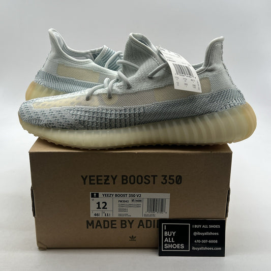 Size 12 - Adidas Yeezy Boost 350 V2 Cloud White Non-Reflective (FW3043)