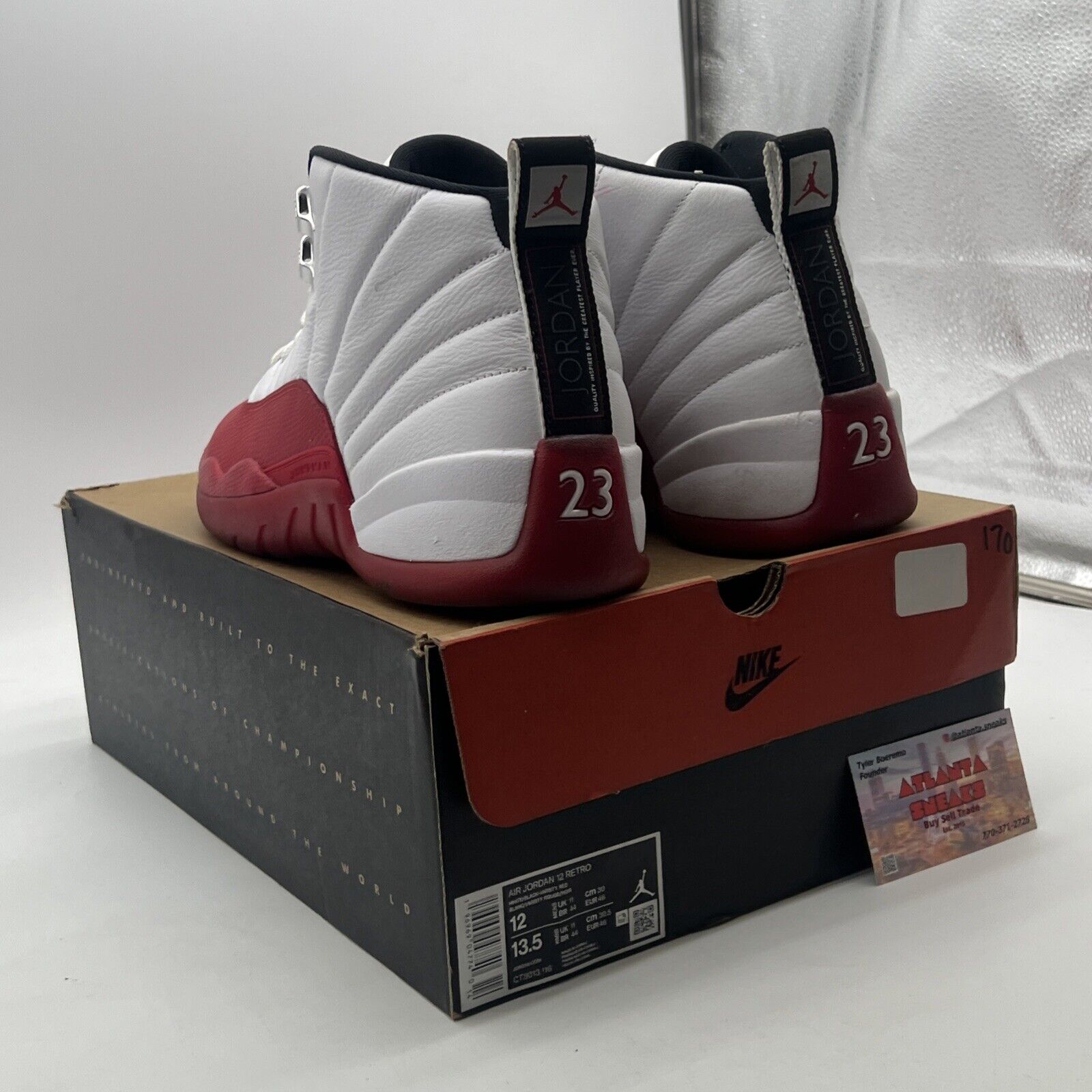 Size 12 - Air Jordan 12 Retro 2023 Mid Cherry (CT8013-116)