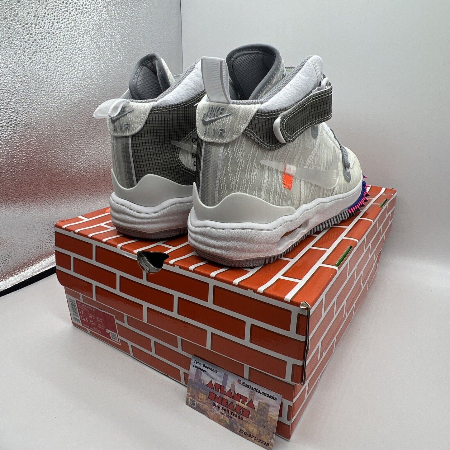 Size 12 - Nike Air Force 1 x Off-White White 2022 Brand New Og All