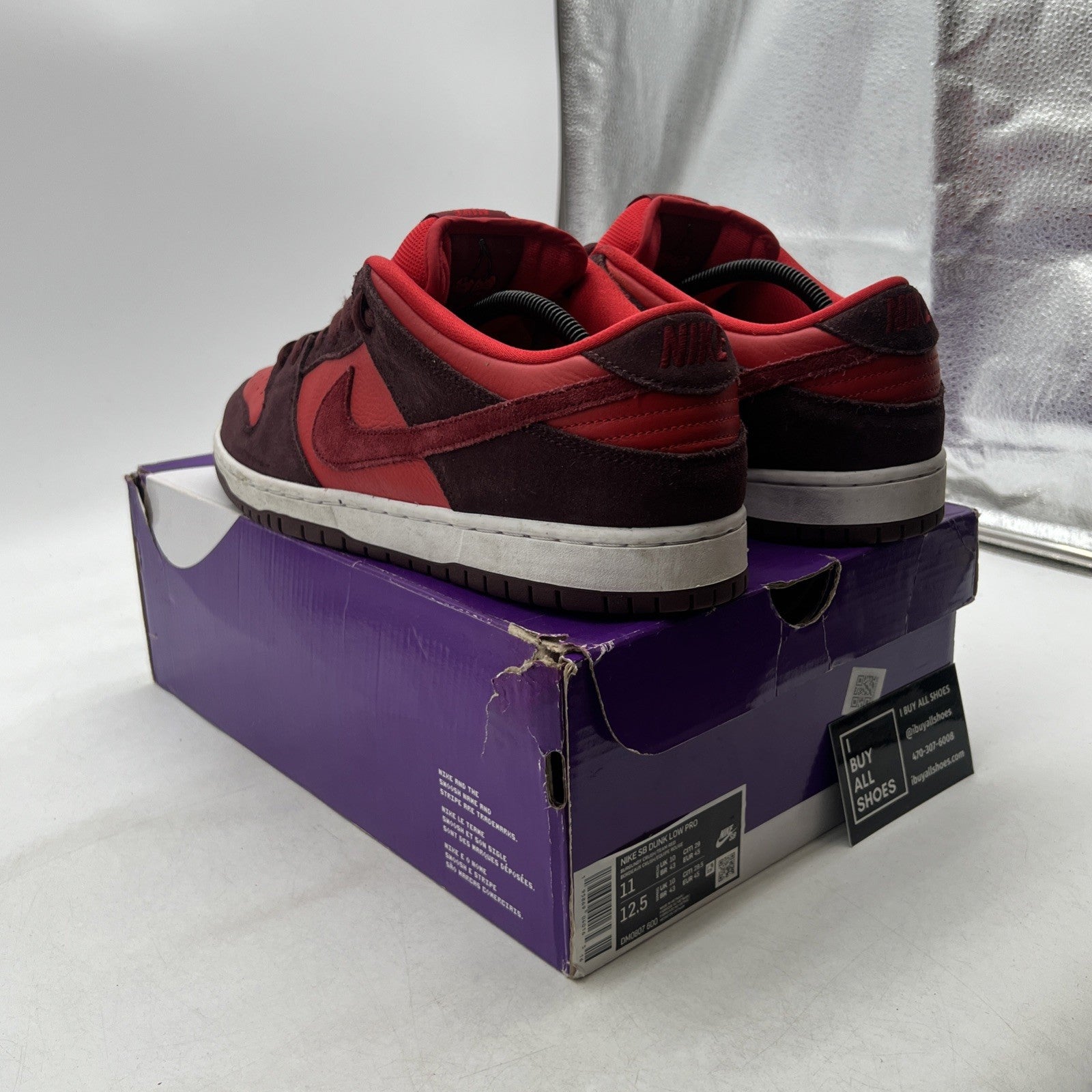 Size 11 - Nike Dunk Pro SB Low Fruity Pack - Cherry (DM0807-600)