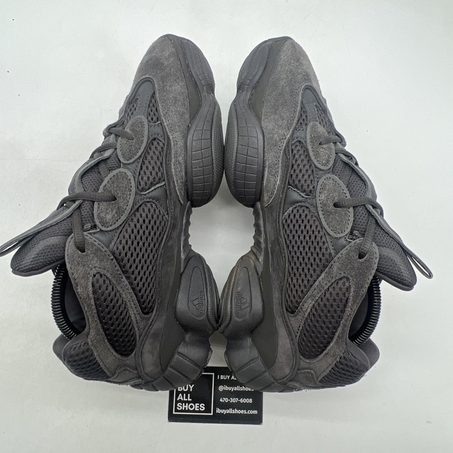 Size 9 - adidas Yeezy 500 Low Utility Black (F36640)