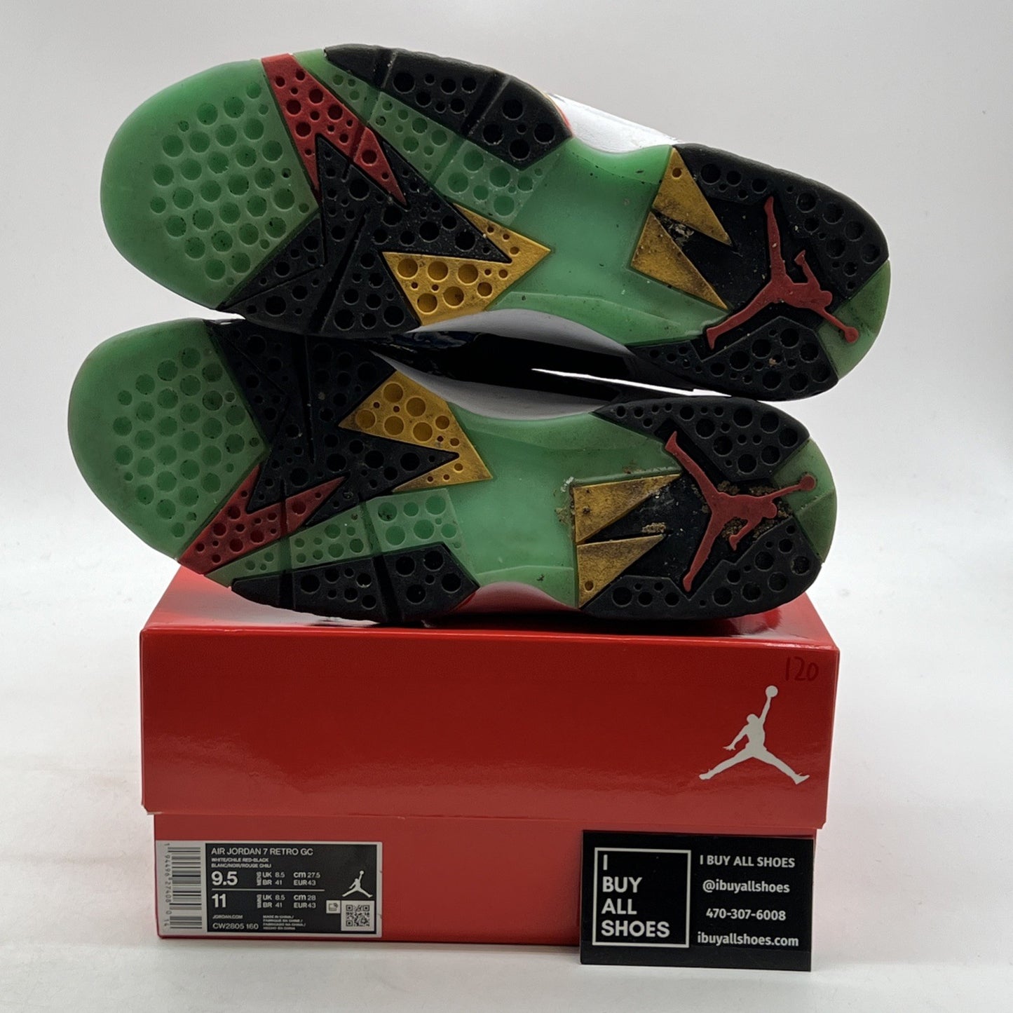 Size 9.5 - Air Jordan 7 Retro Greater China (CW2805-160)
