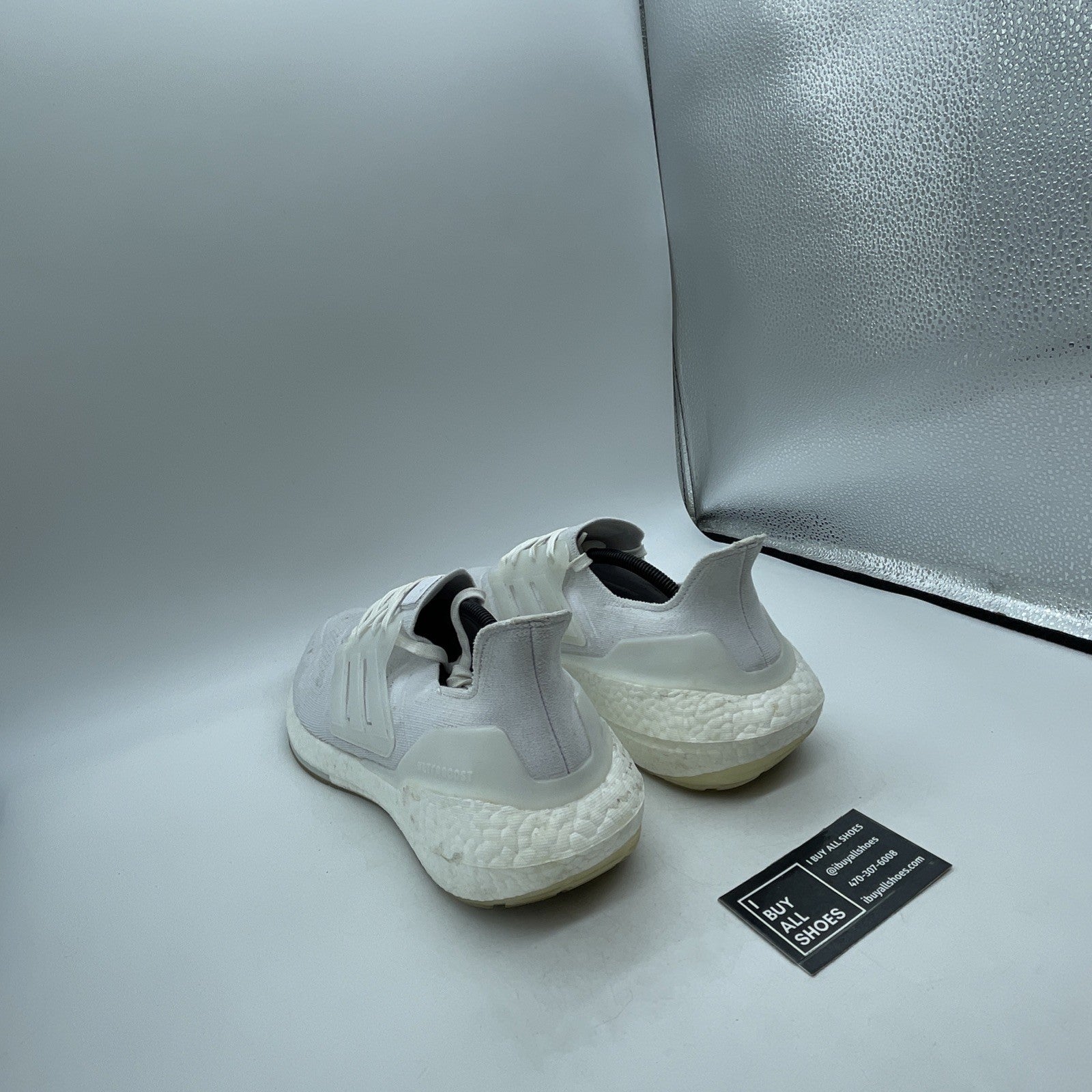 Size 11.5 - adidas UltraBoost 22 Cloud White (GX5459)