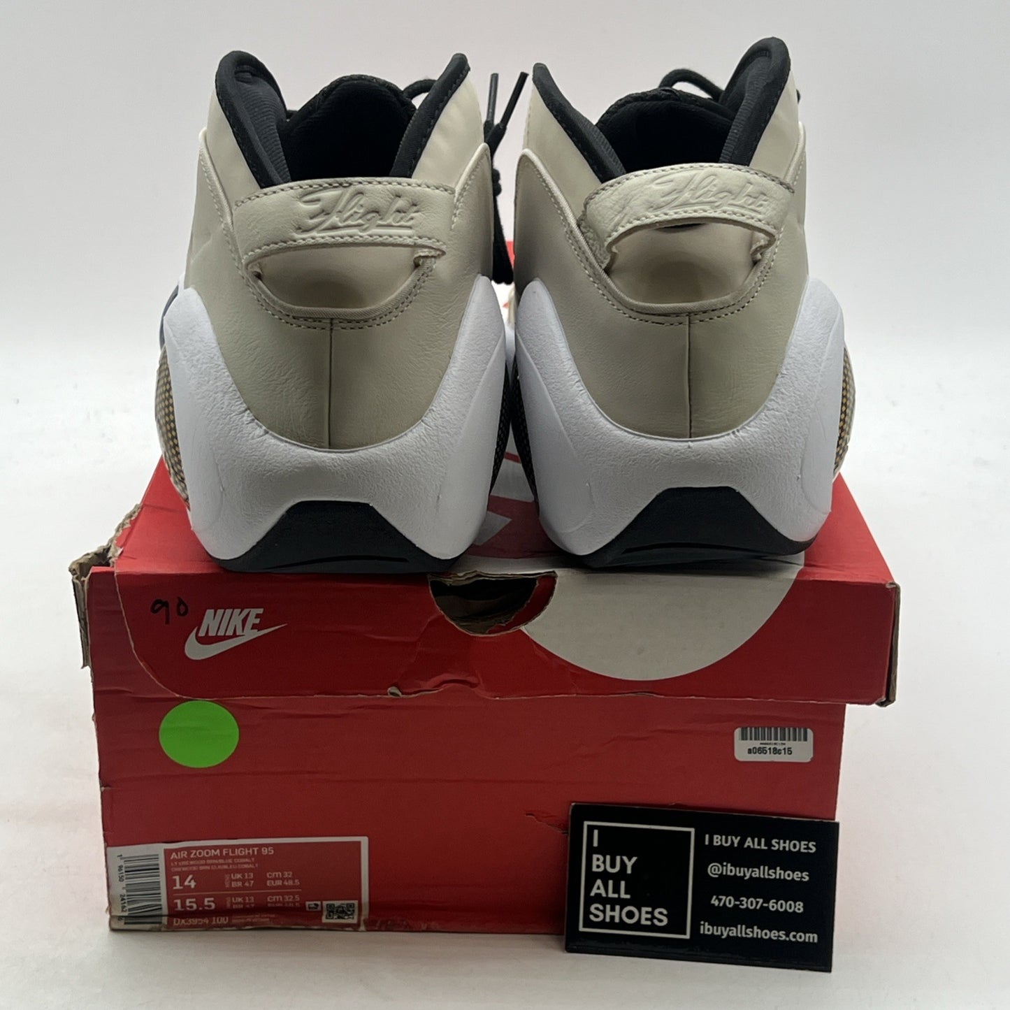 Size 14 - Nike Air Zoom Flight 95 Light Orewood Brown (DX3954-100)