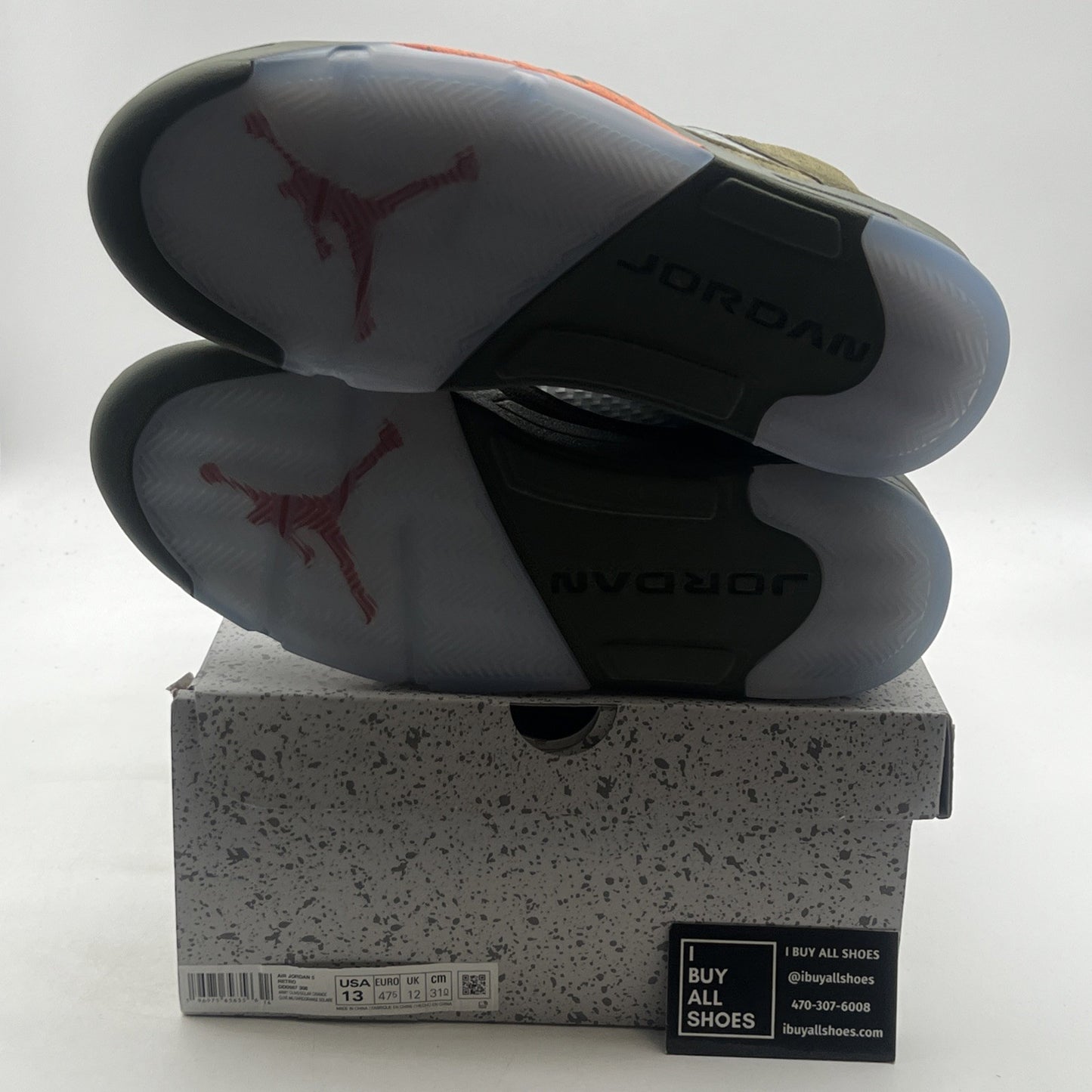 Size 13 - Air Jordan 5 Retro 2024 Olive (DD0587-308)