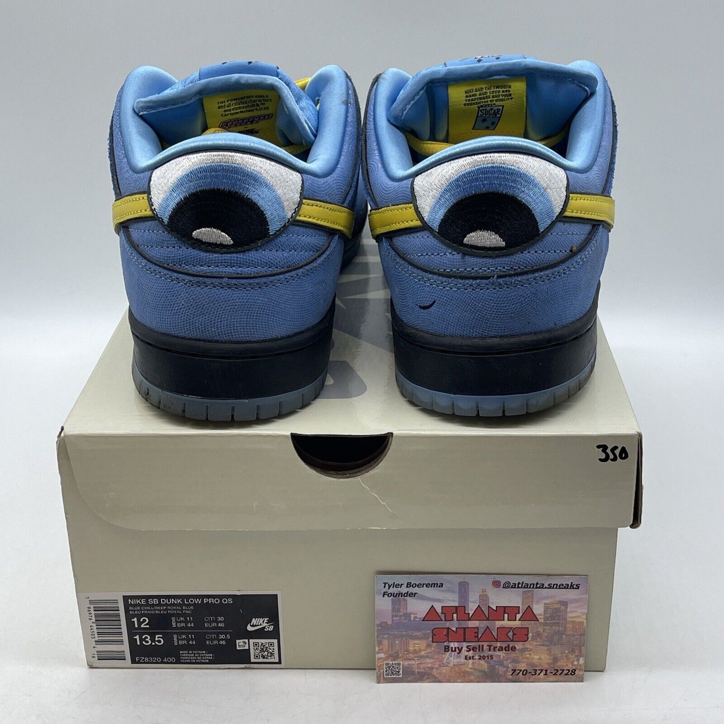 Size 12.5 - Nike The Powerpuff Girls x Dunk Pro SB QS Low Bubbles (FZ8320-400)