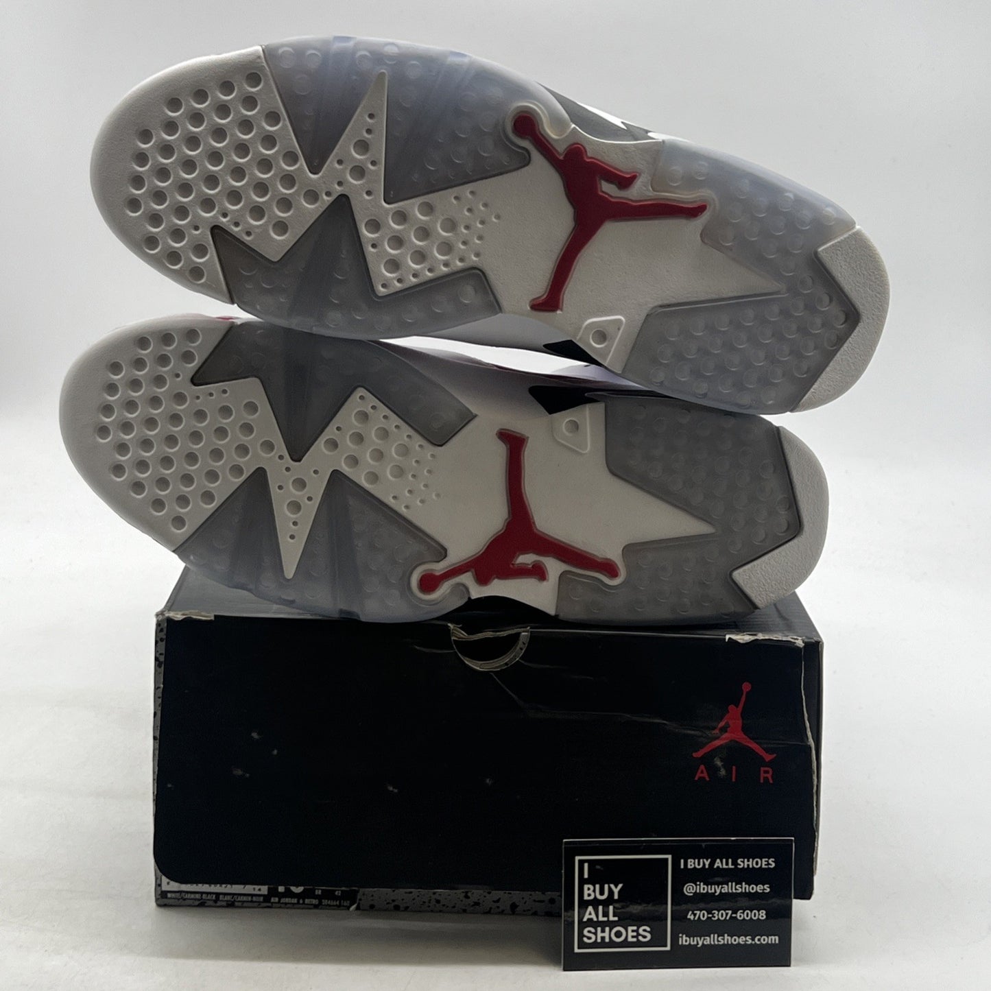 Size 10 - Air Jordan 6 Retro 2014 Carmine (384664-160)