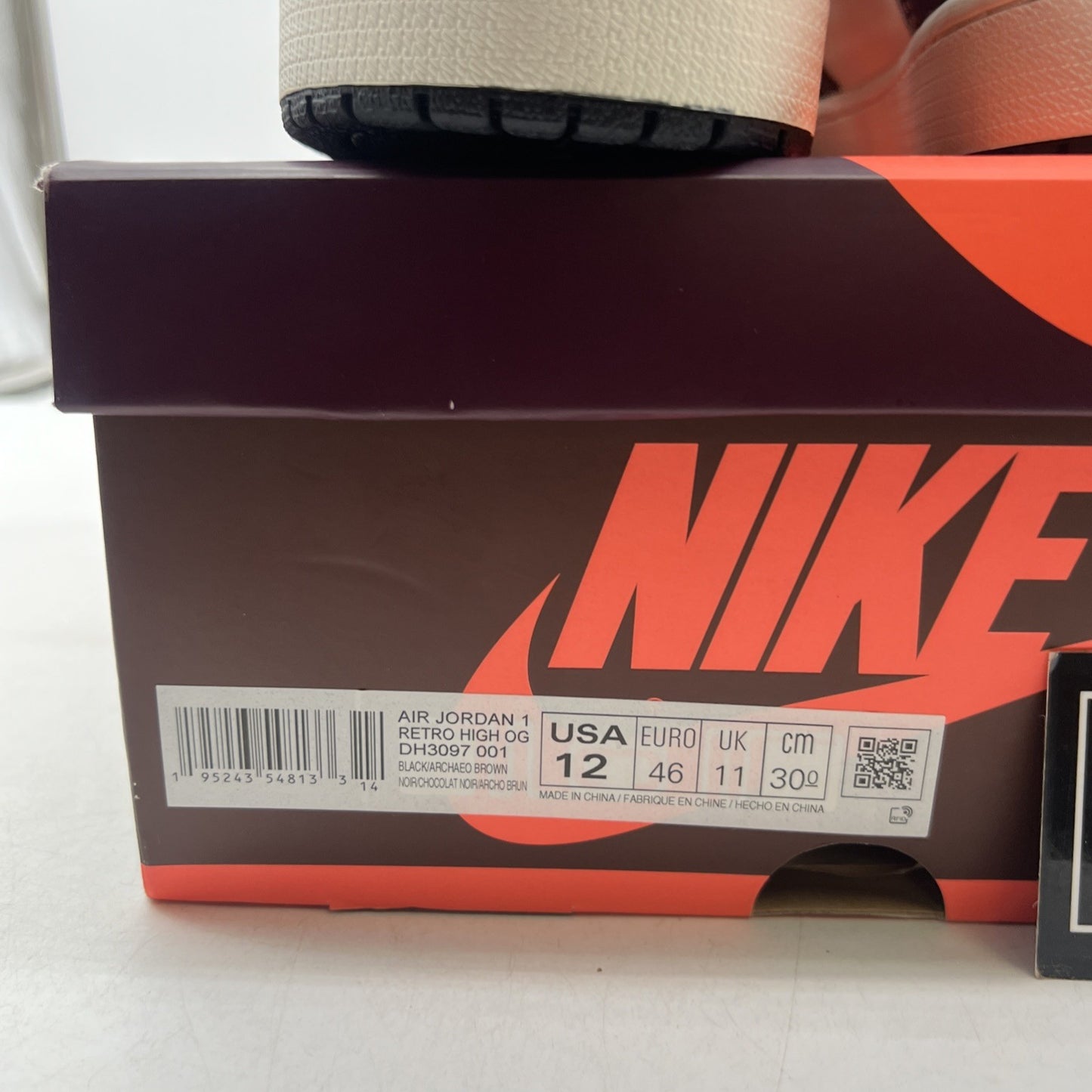 Size 12 - Air Jordan 1 High OG Crafted 2021 (DH3097-001)
