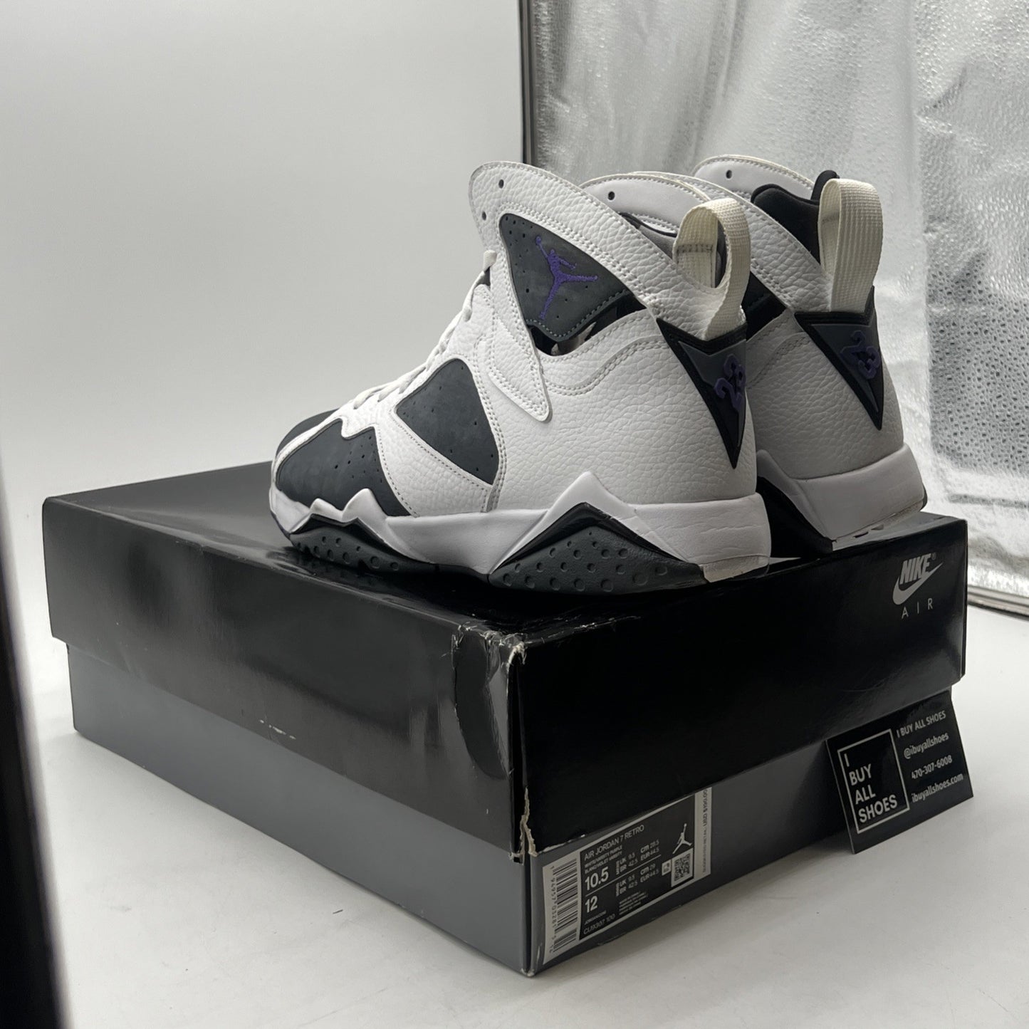 Size 10.5 - Air Jordan 7 Retro 2021 Flint (CU9307-100)