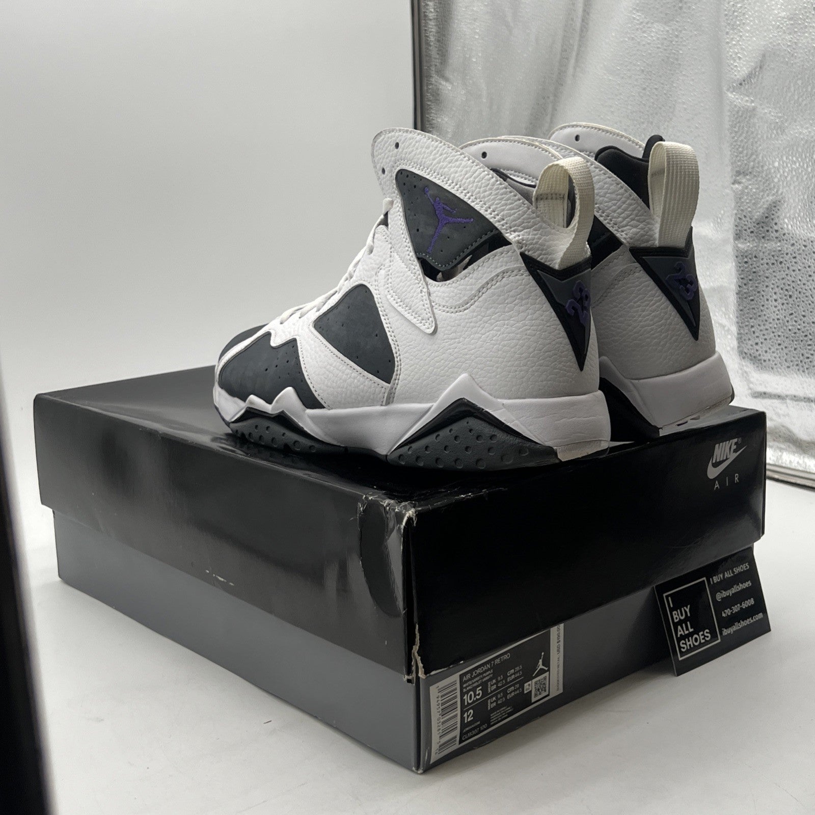 Size 10.5 - Air Jordan 7 Retro 2021 Flint (CU9307-100)