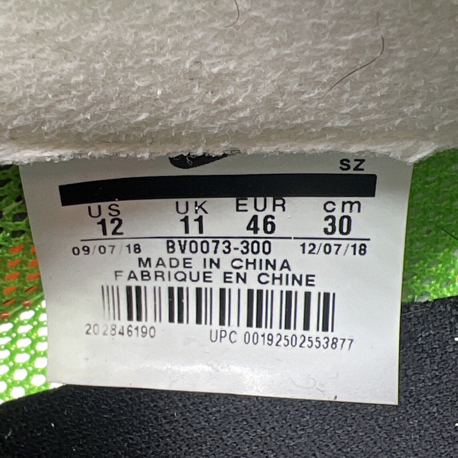 Size 12 - Nike sacai x LDWaffle Green Gusto Yellow Suede Leather (BV0073-300)