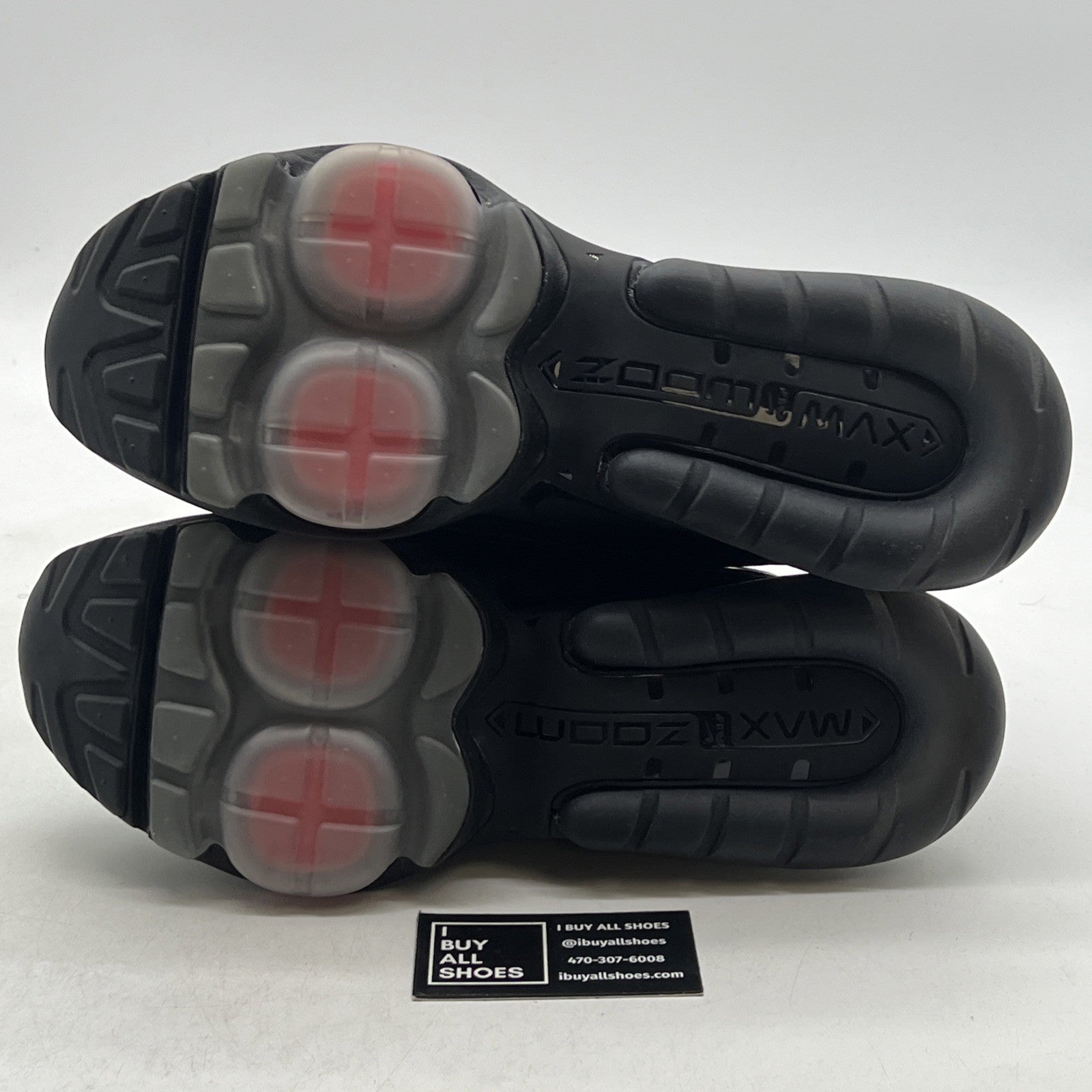Size 12 - Nike Air Max Zoom 950 Black Metallic Silver (CJ6700-001)