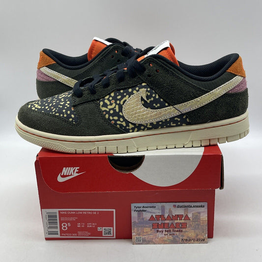 Size 8.5 - Nike Dunk SE Low Gone Fishing - Rainbow Trout Suede (FN7523-300)