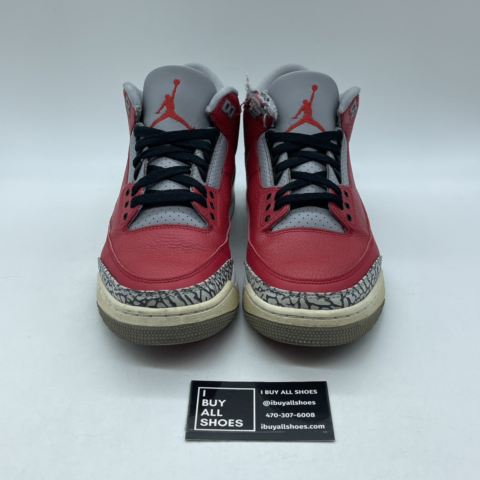 Size 9.5 - Jordan 3 Retro SE Mid Unite Red Grey Suede Leather (CK5692-600)