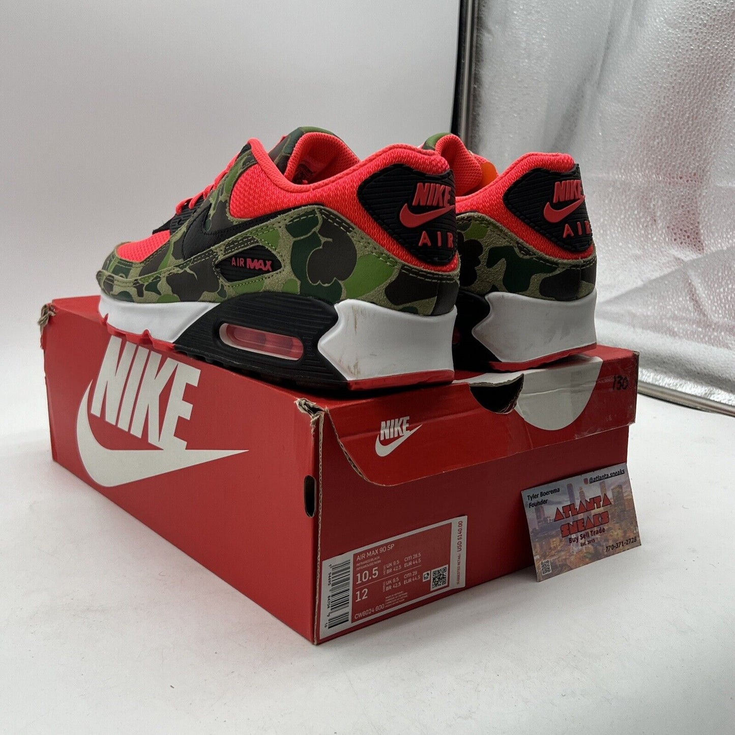 Size 10.5 - Nike Air Max 90 SP 2020 Reverse Duck Camo (CW6024-600)