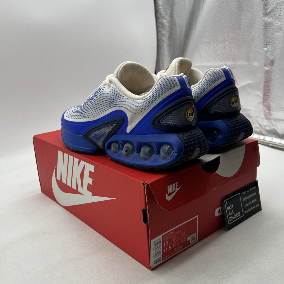 Size 10 - Nike Air Max DN Platinum Royal (DV3337-102)
