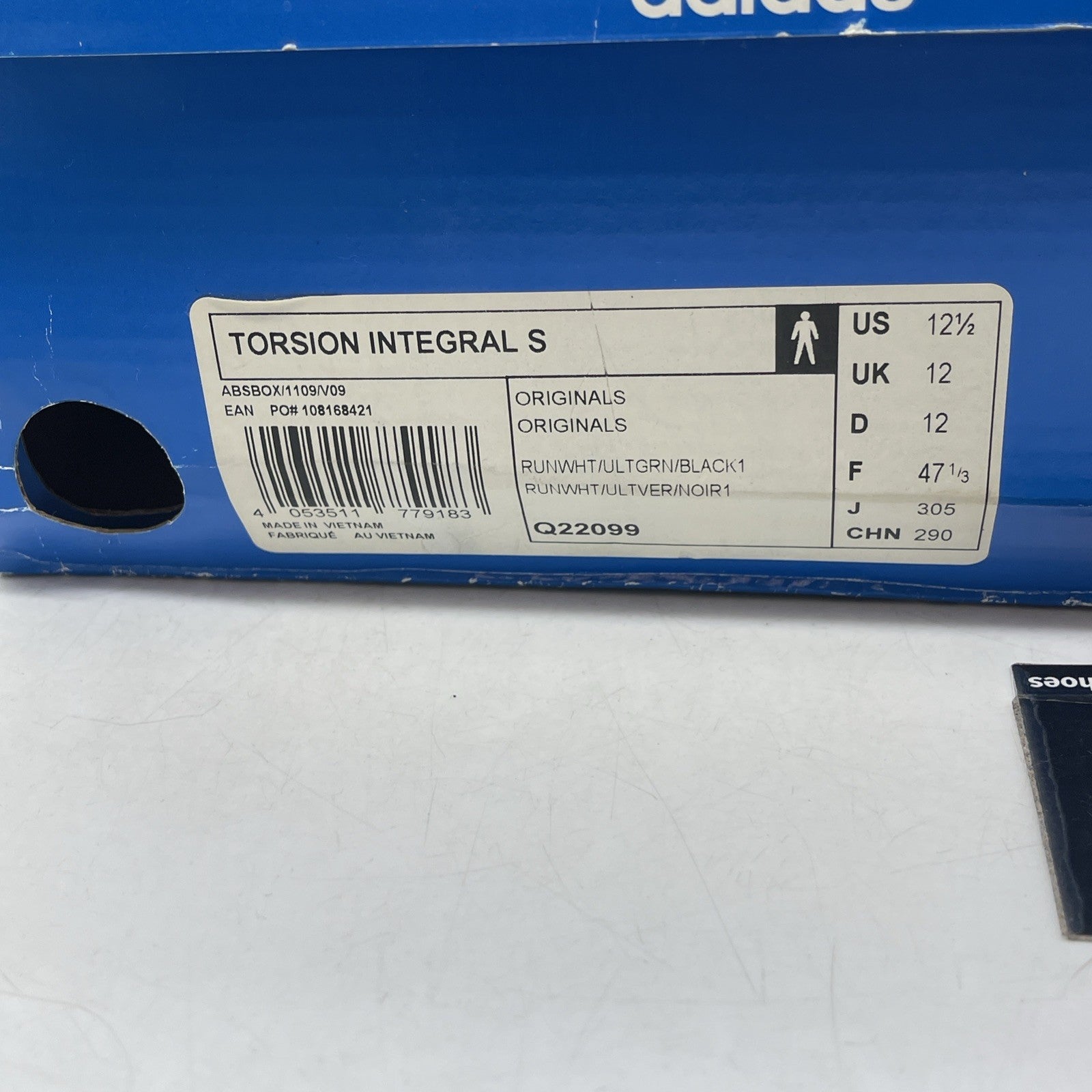 Size 12 - adidas Torsion Integral S Multicolor (Q22099)