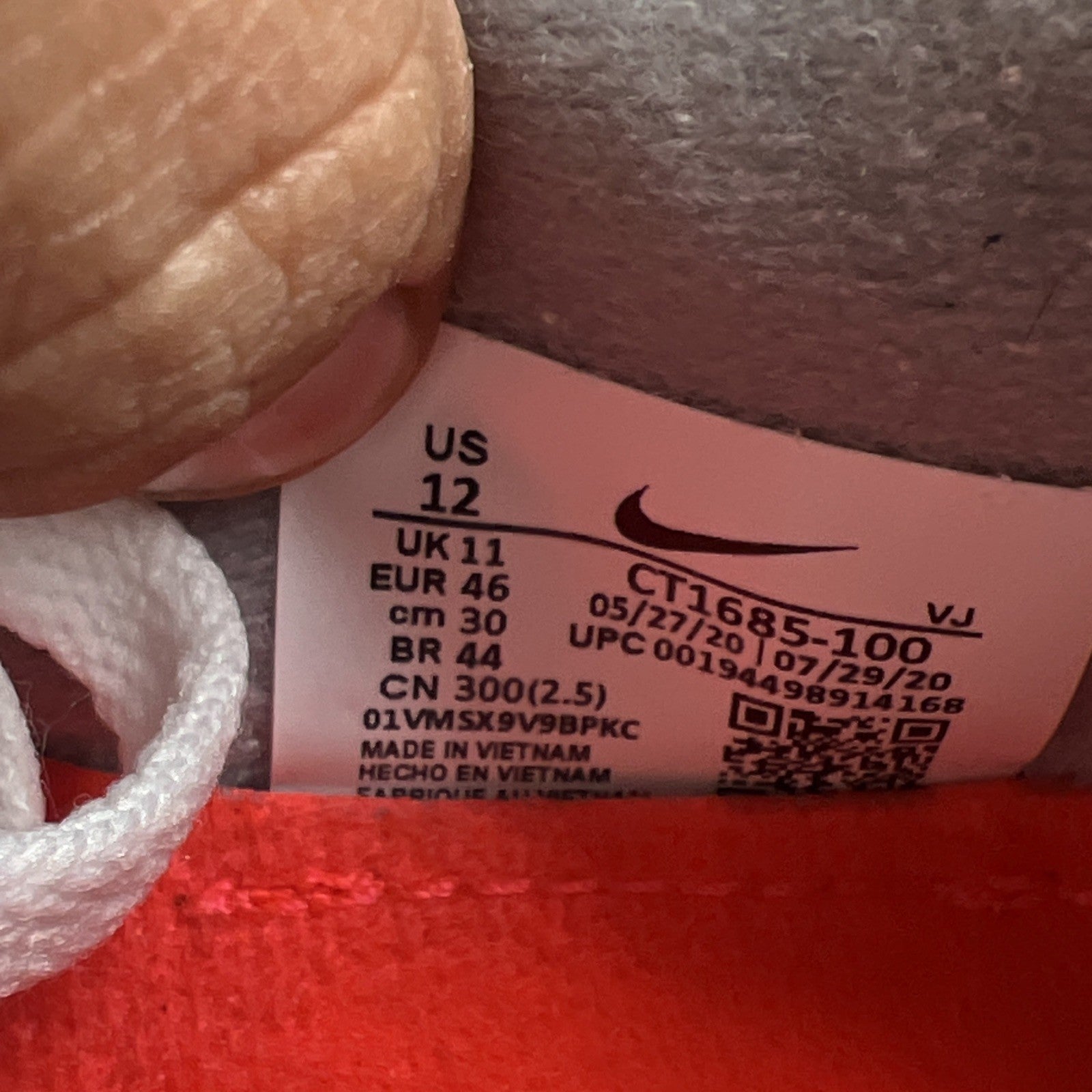 Size 12 - Nike Air Max 90 2020 Infrared (CT1685-100)