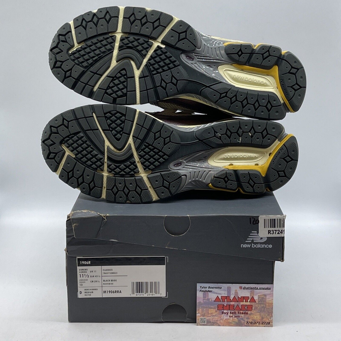 Size 11.5 - New Balance 1906R Licorice Purple Grey White Suede (M1906RRA)