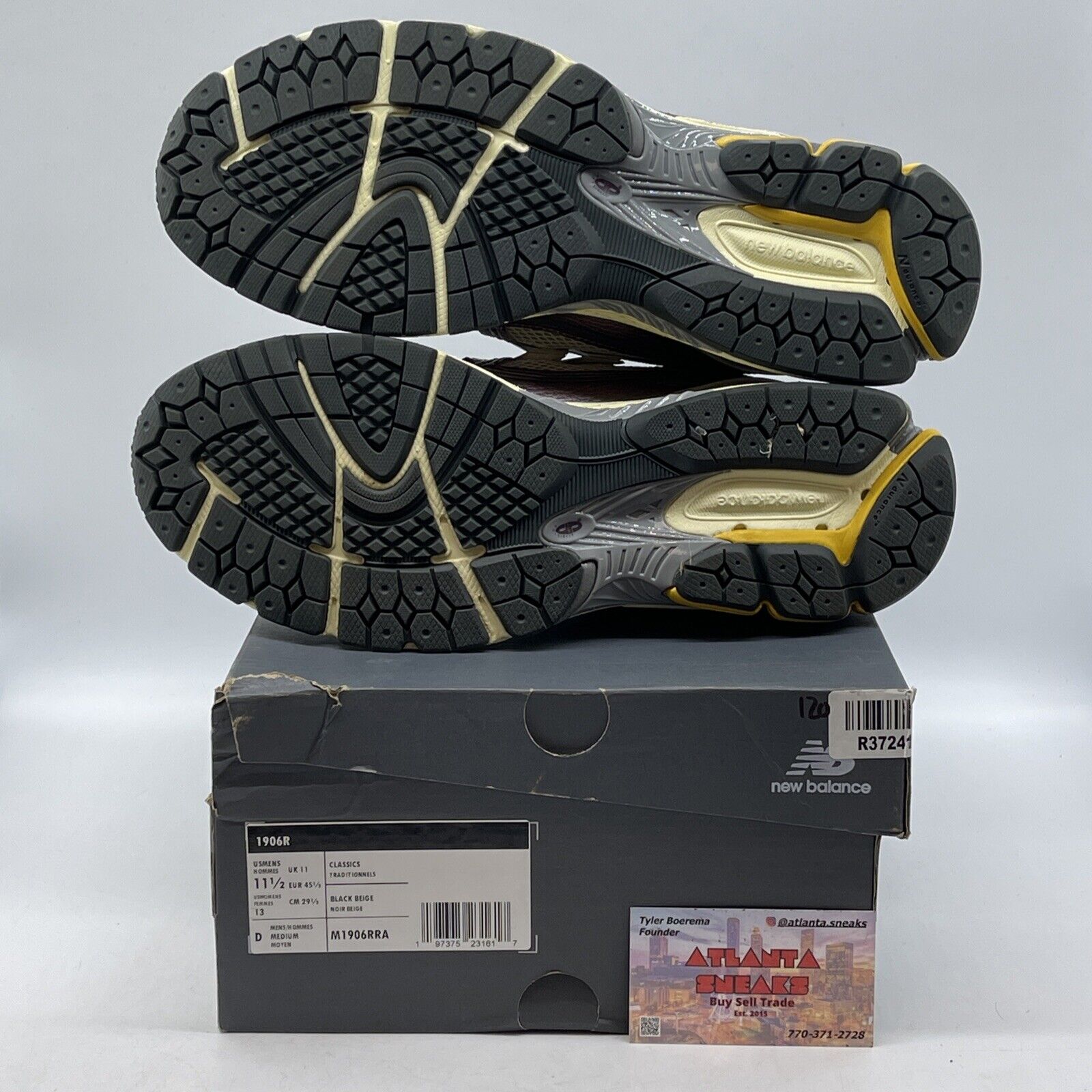 Size 11.5 - New Balance 1906R Licorice Purple Grey White Suede (M1906RRA)