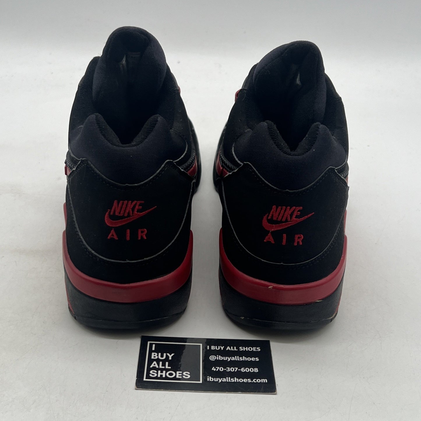 Size 13 - Nike Air Force 180 Black (310095-061)